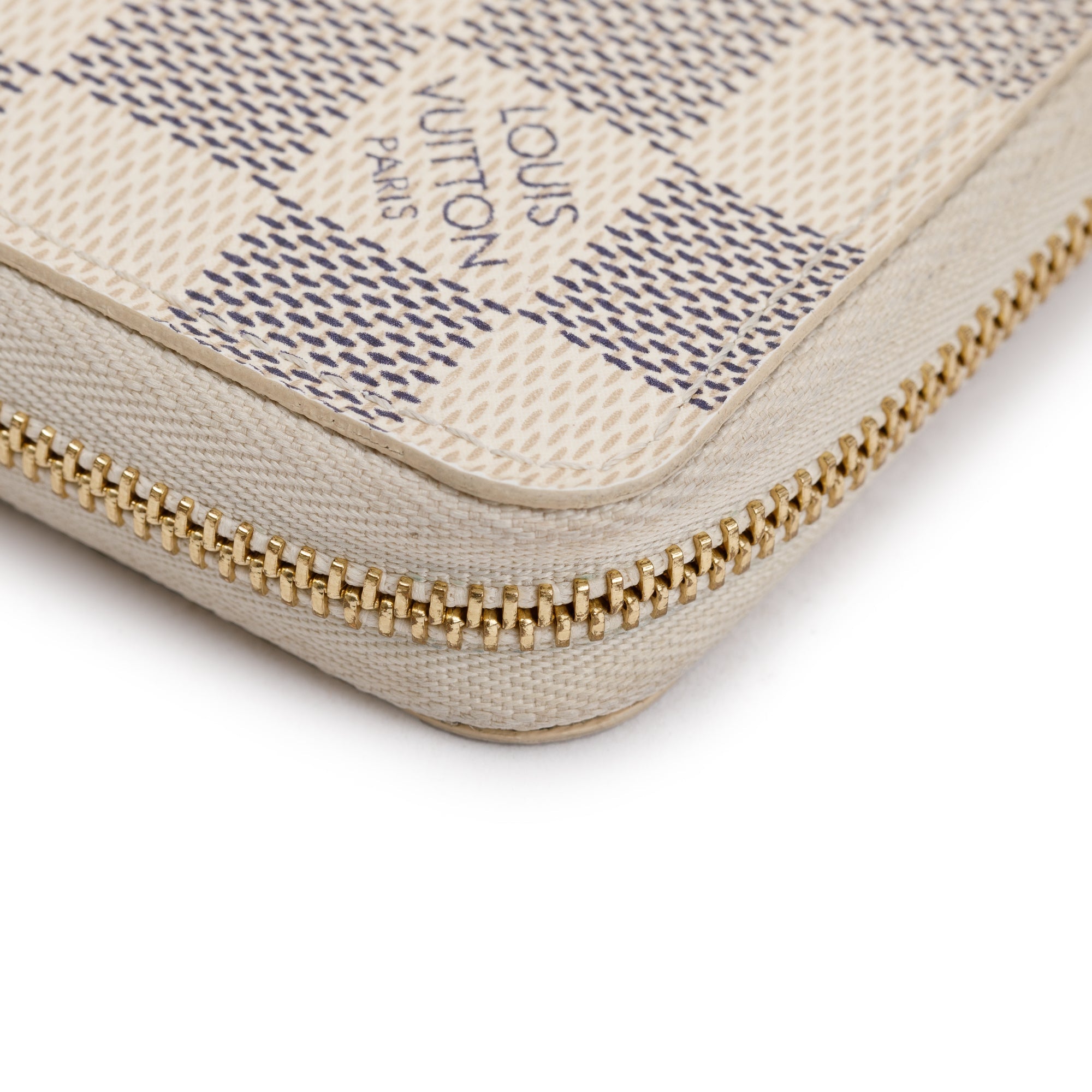 Louis Vuitton Damier Azur Zippy Coin Purse w/ Box