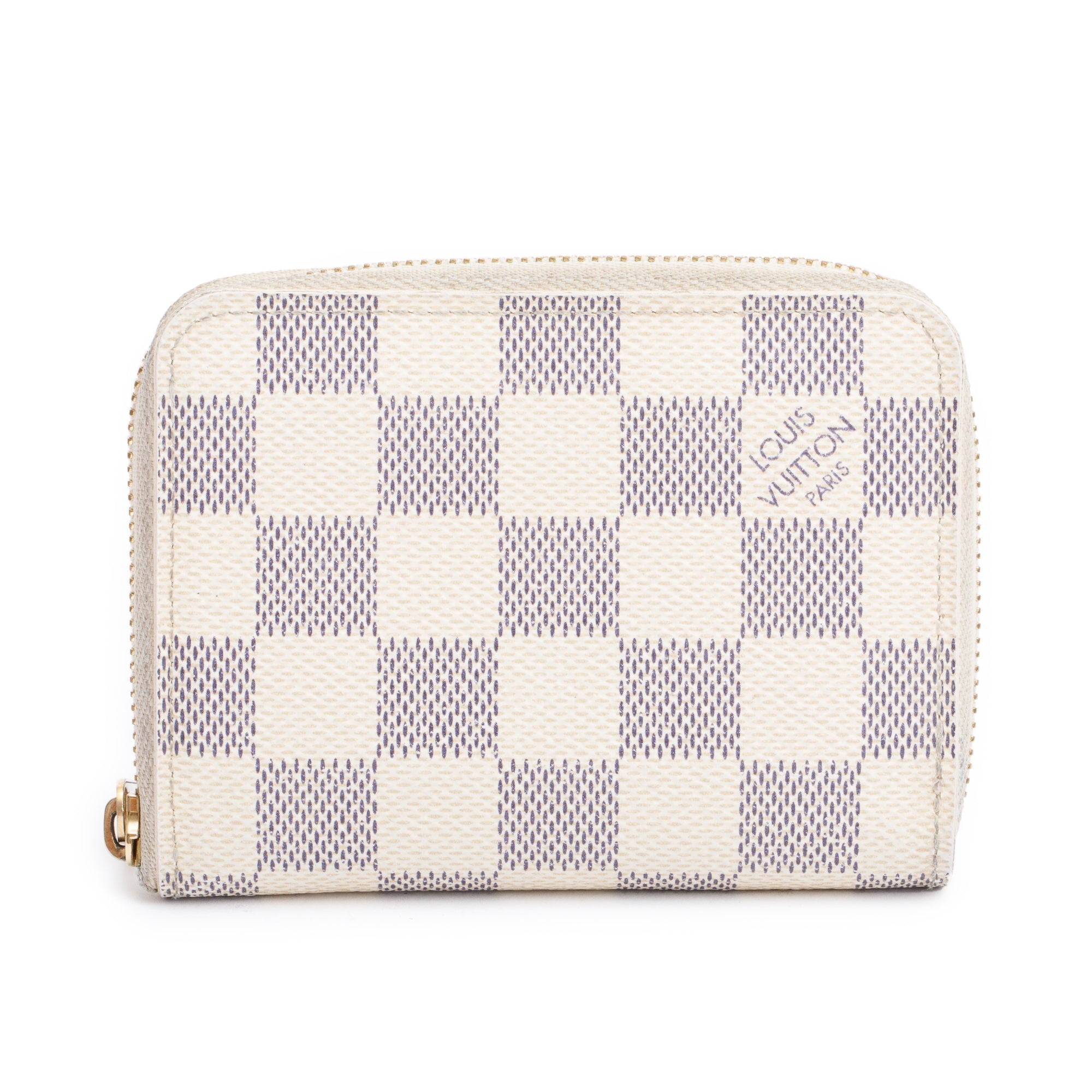 Louis Vuitton Damier Azur Zippy Coin Purse w/ Box