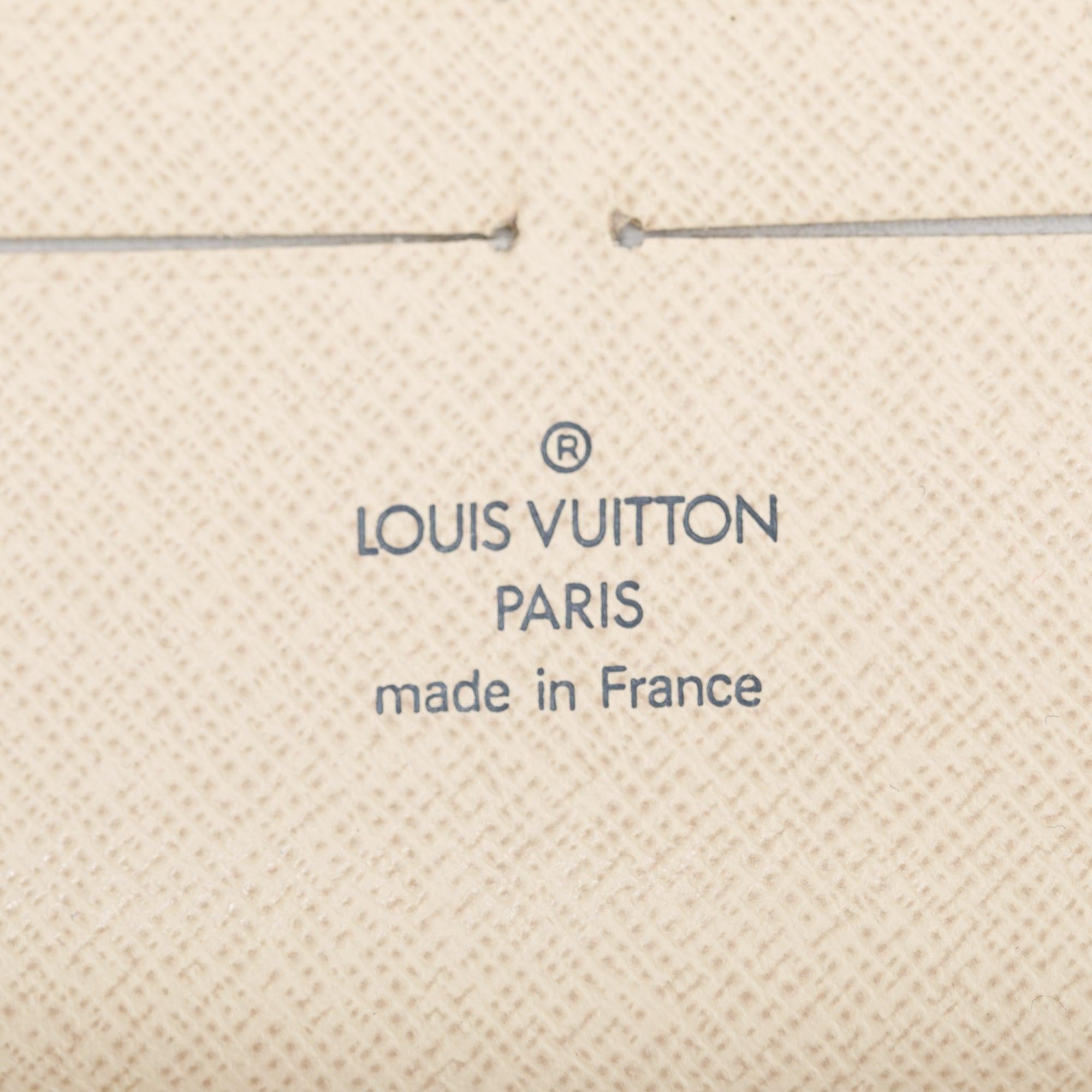 Louis Vuitton Damier Azur Zippy Organizer Wallet