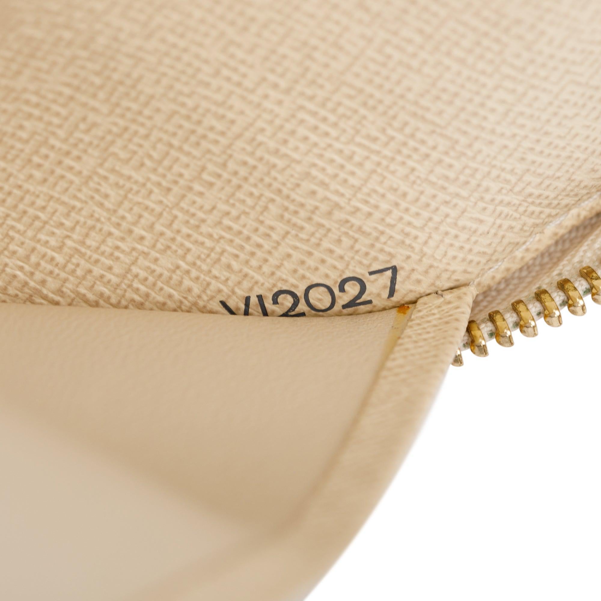 Louis Vuitton Damier Azur Zippy Organizer Wallet