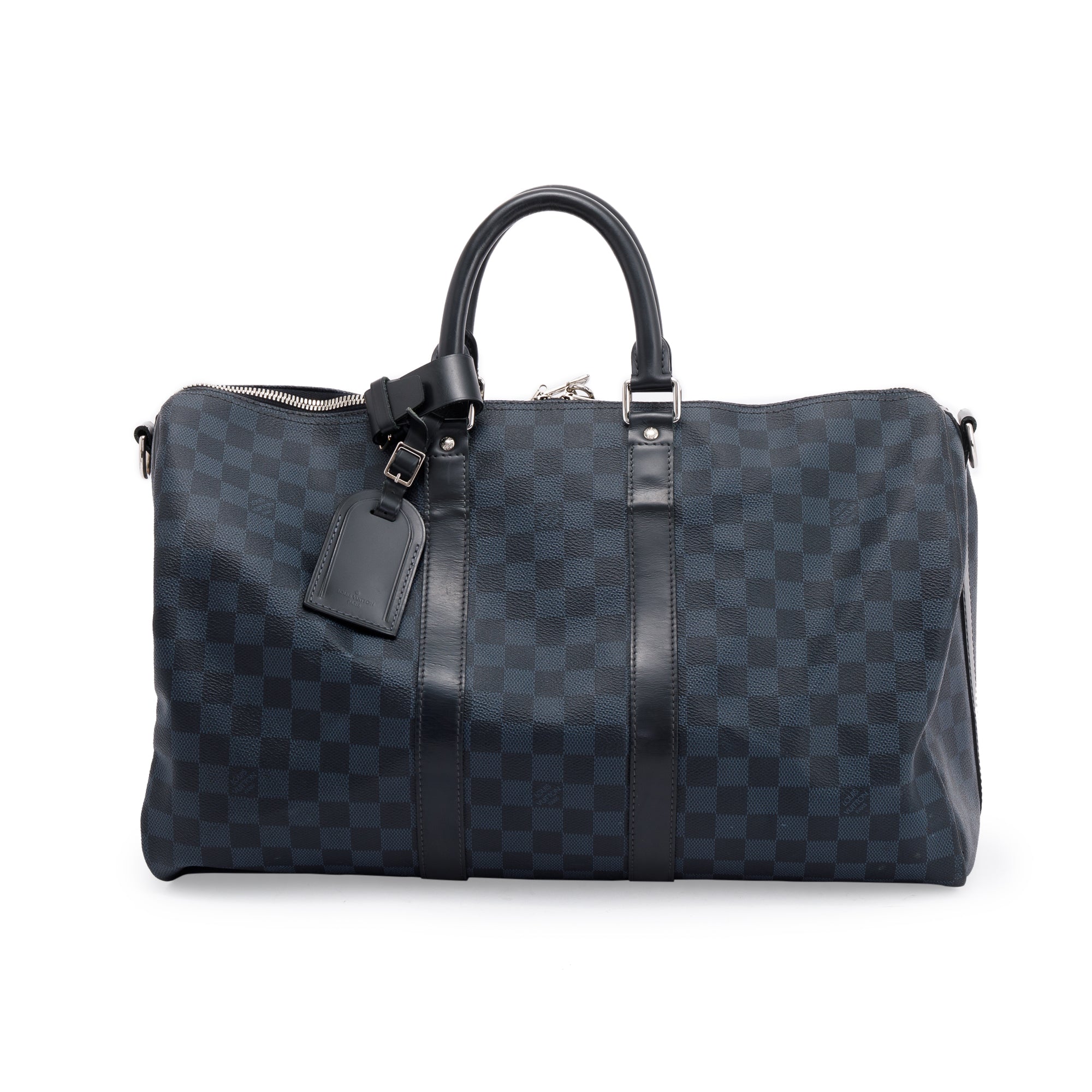 Louis Vuitton Damier Cobalt Keepall Bandouliere 45