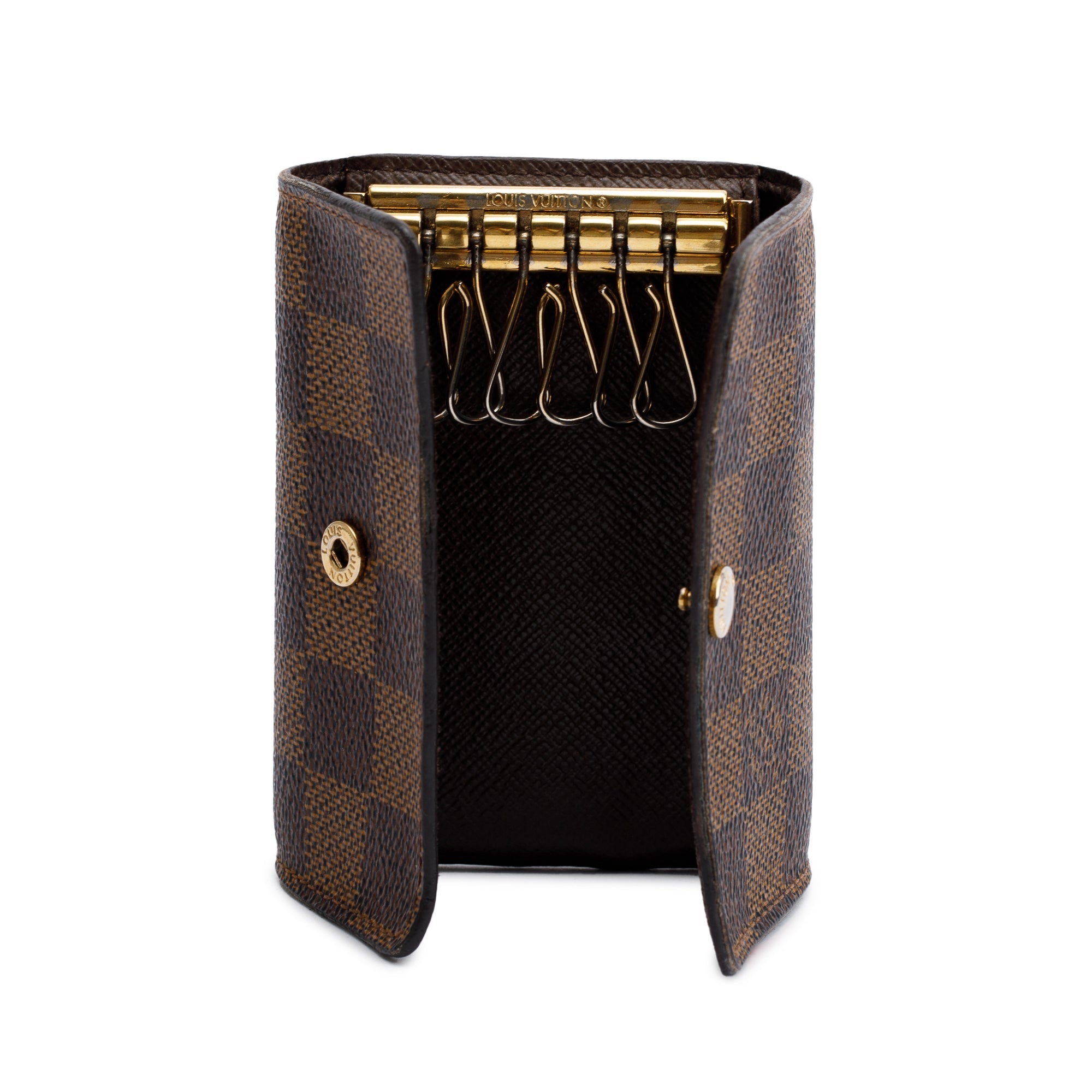 Louis Vuitton Damier Ebene 6 Key Holder