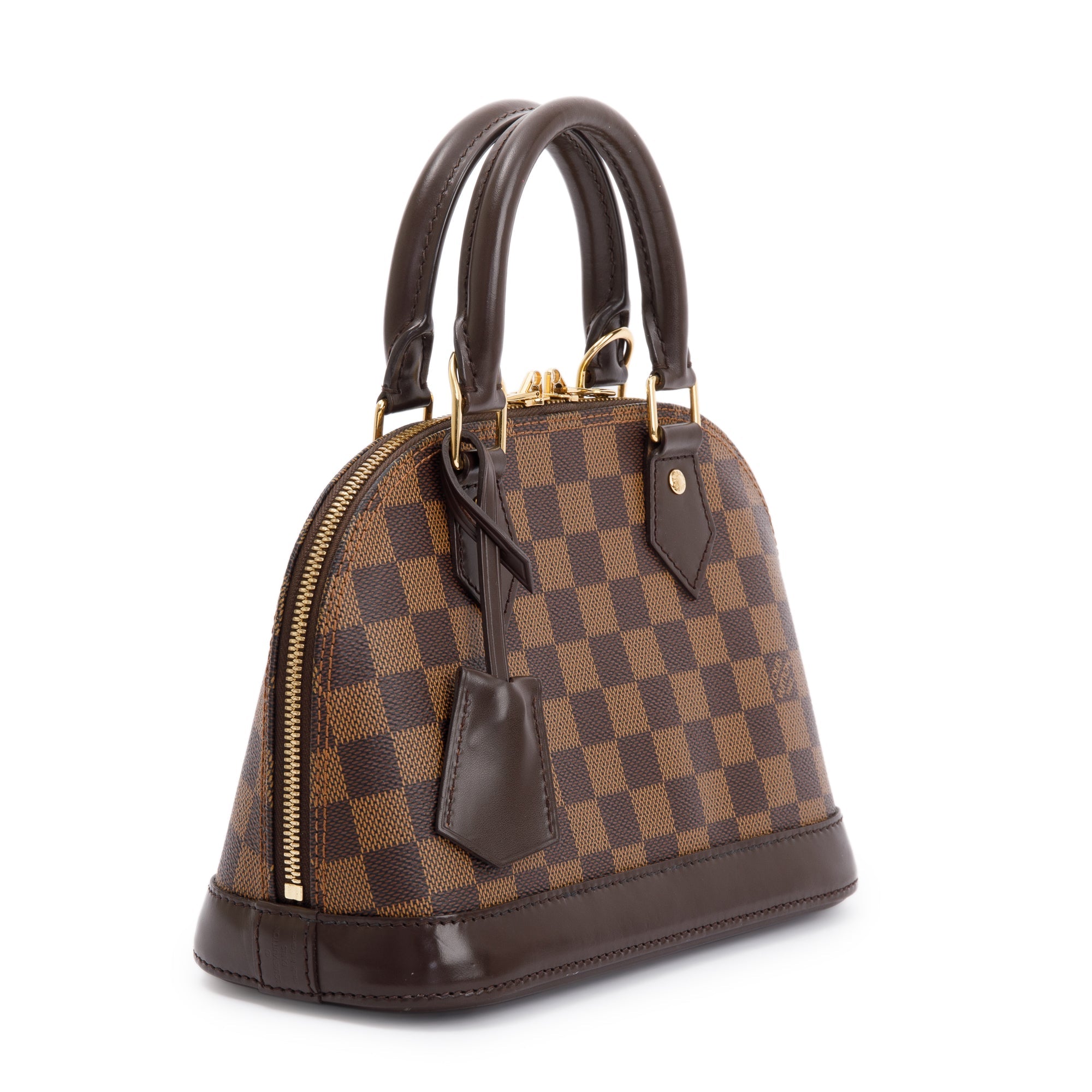 Louis Vuitton Damier Ebene Alma BB w/ Strap