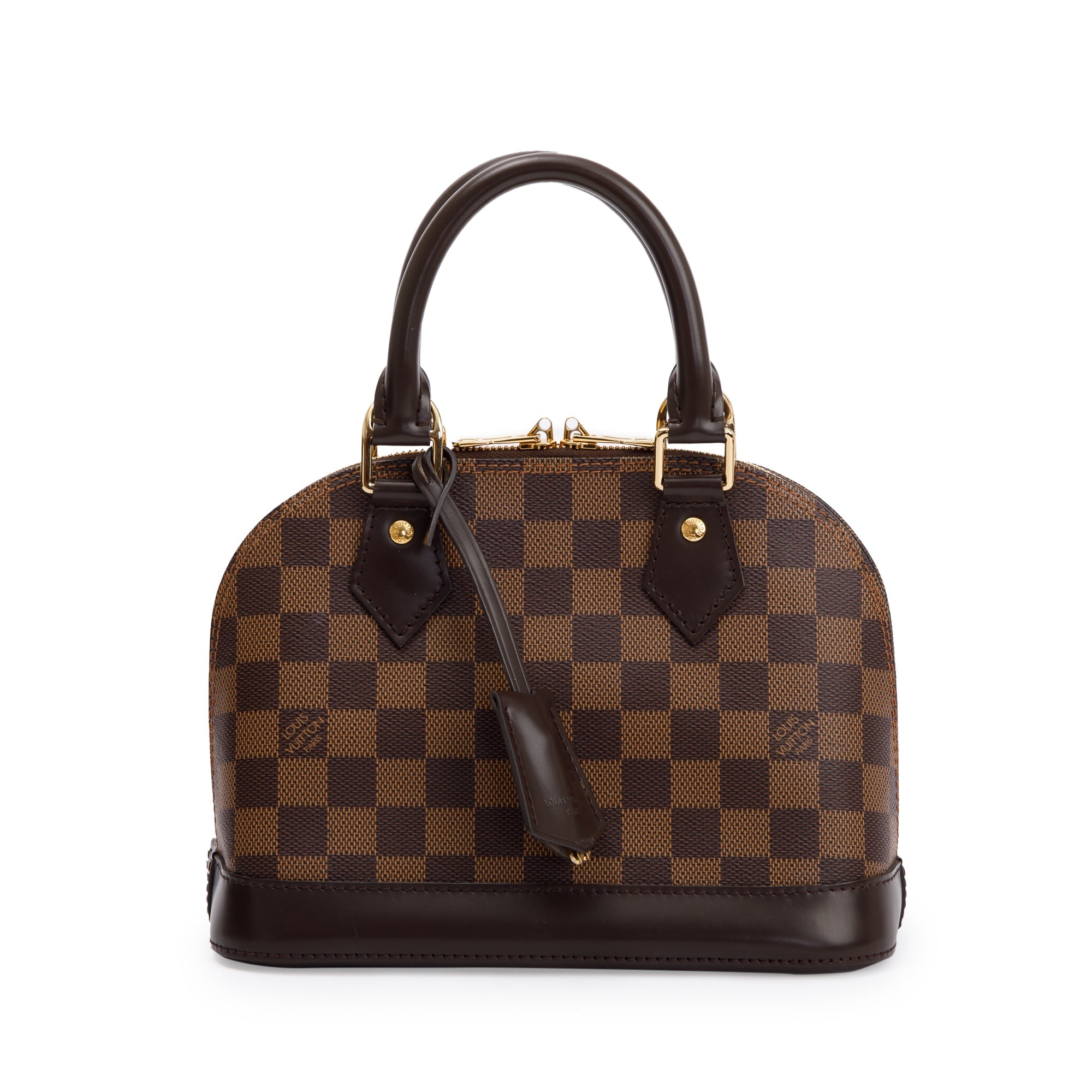 Louis Vuitton Damier Ebene Alma BB w/ Strap