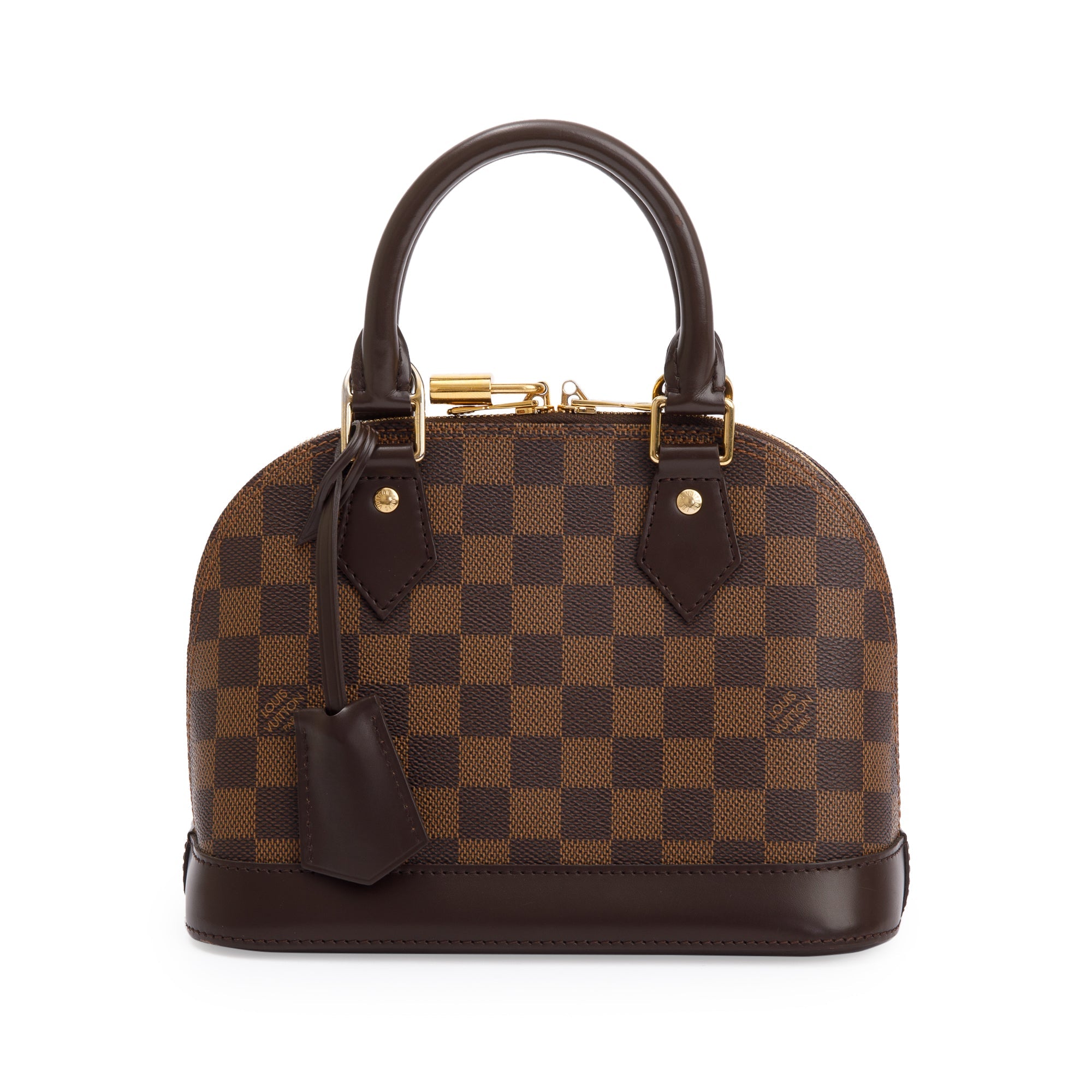 Louis Vuitton Damier Ebene Alma BB w/ Strap