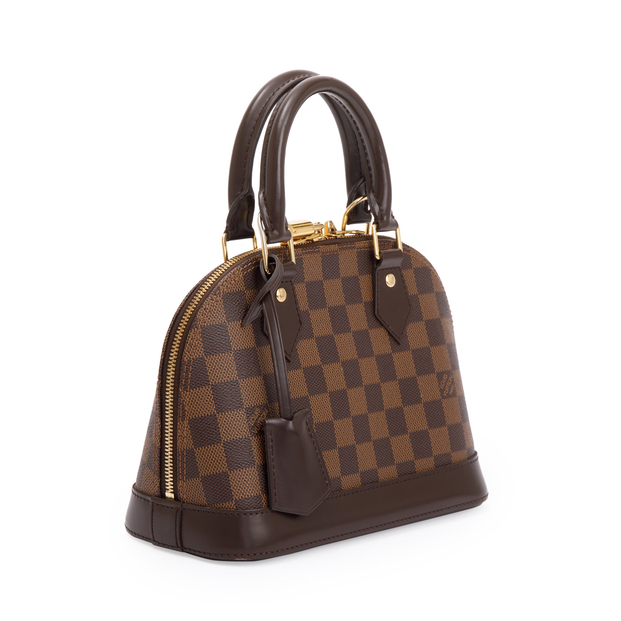 Louis Vuitton Damier Ebene Alma BB w/ Strap