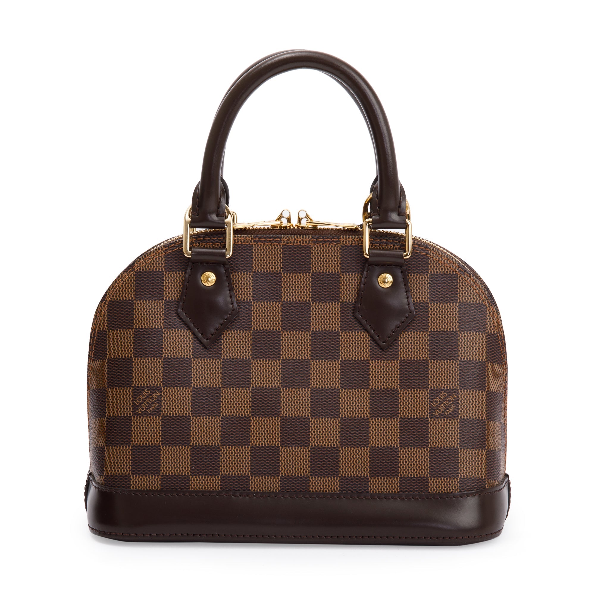 Louis Vuitton Damier Ebene Alma BB w/ Strap