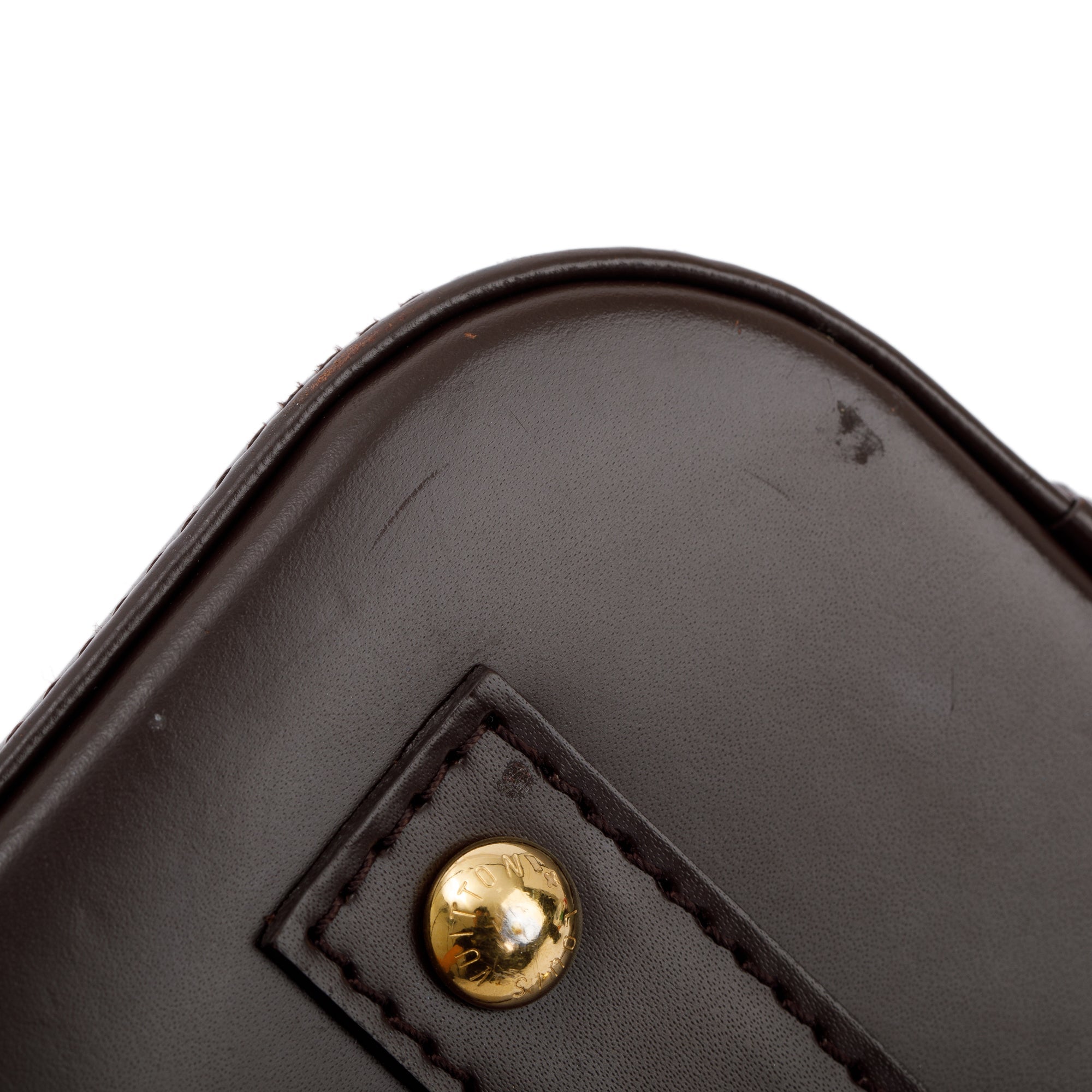 Louis Vuitton Damier Ebene Alma BB w/ Strap