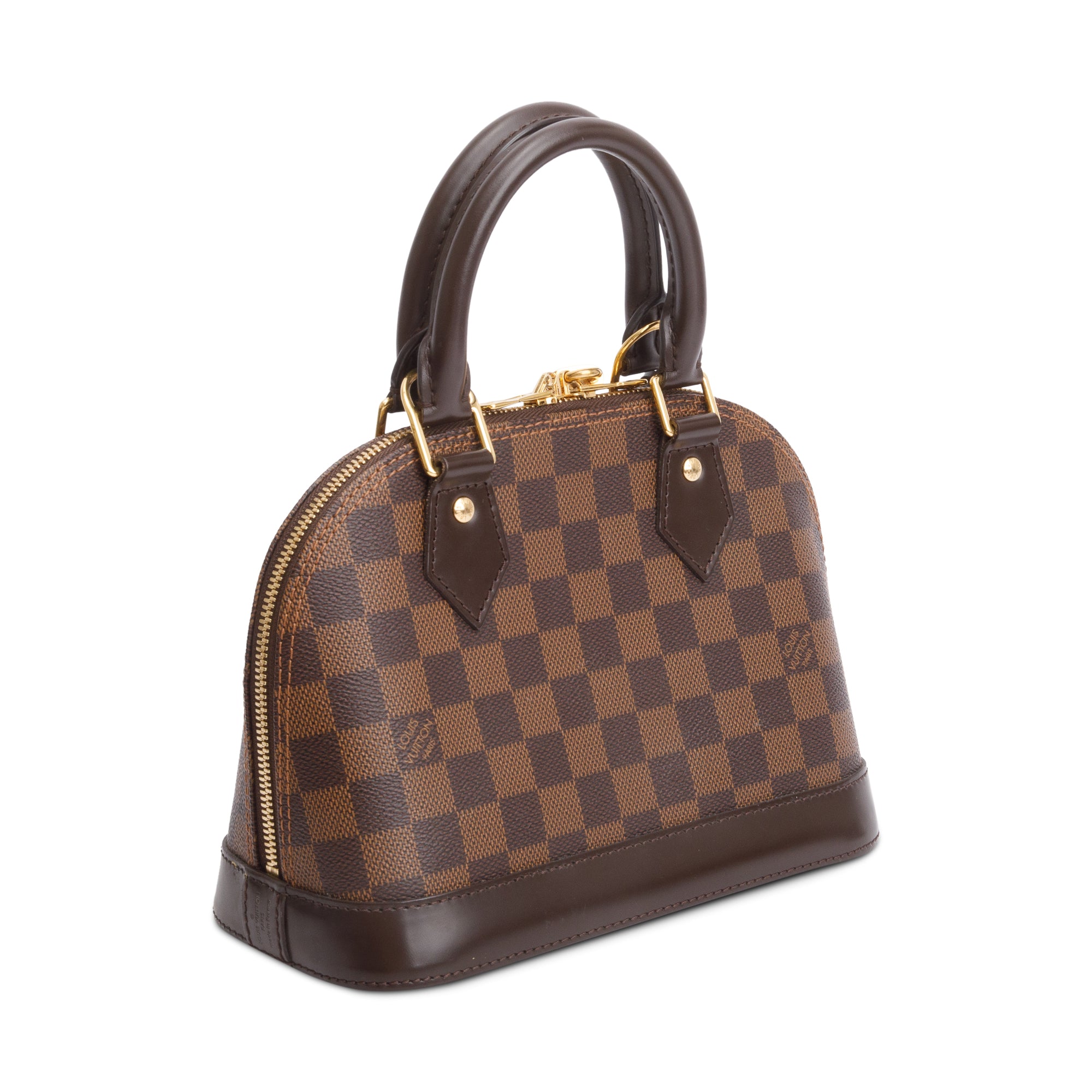 Louis Vuitton Damier Ebene Alma BB w/ Strap