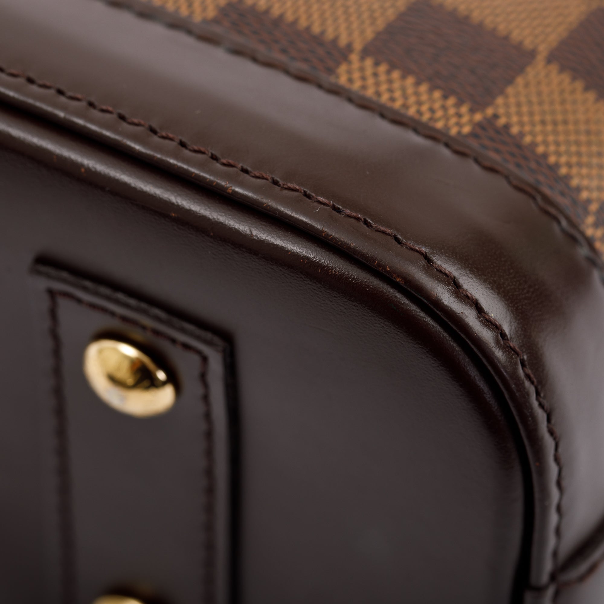 Louis Vuitton Damier Ebene Alma BB w/ Strap