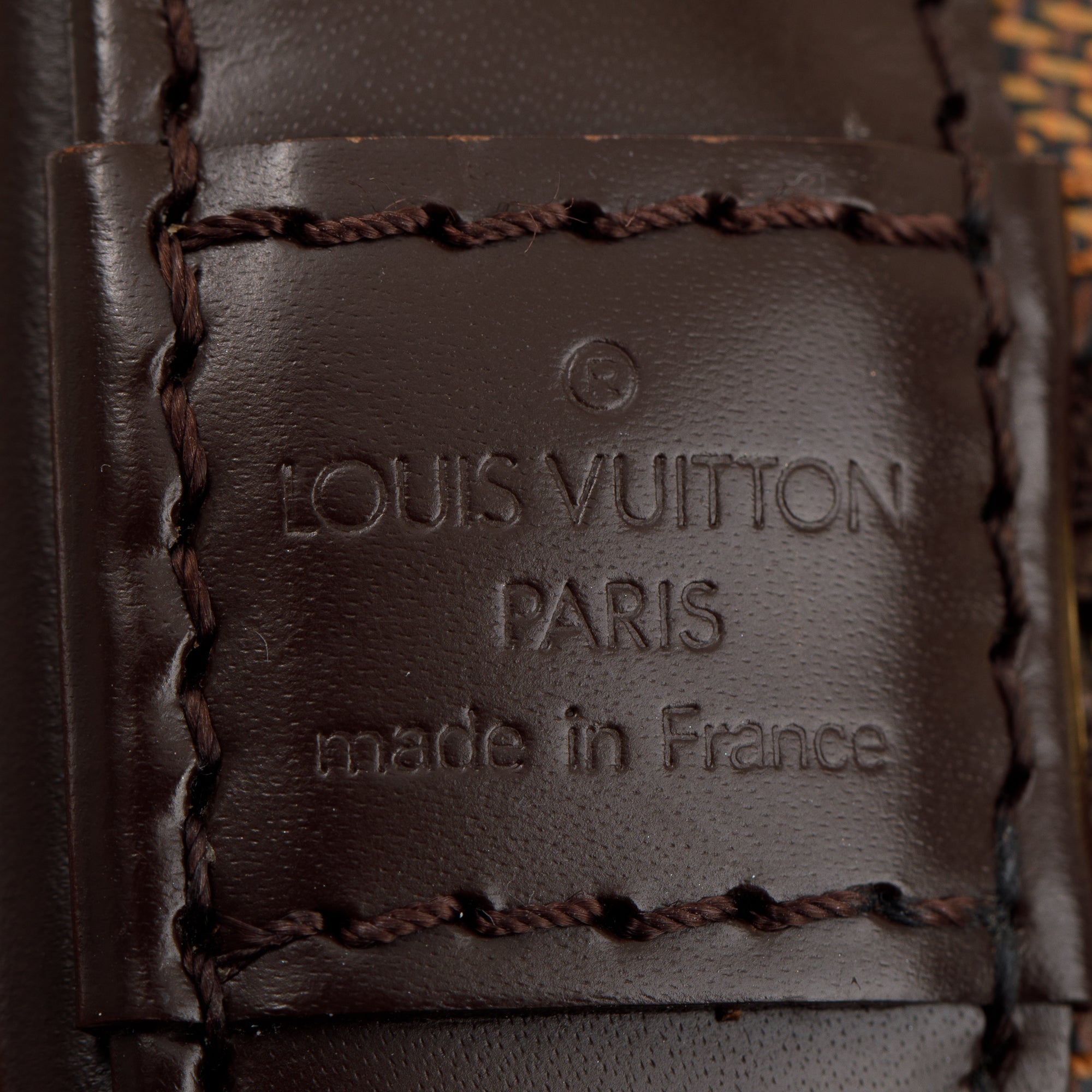 Louis Vuitton Damier Ebene Alma BB w/ Strap