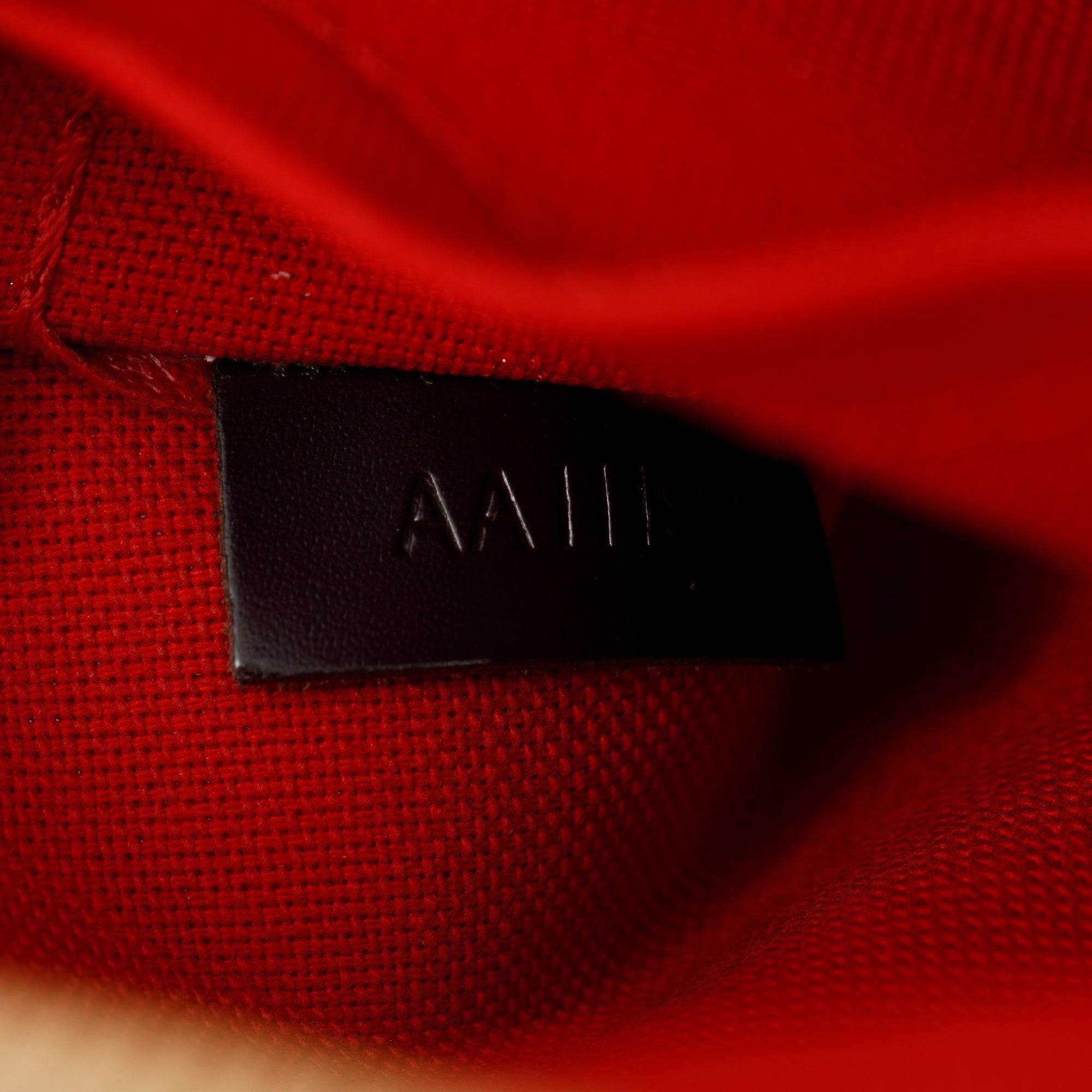 Louis Vuitton Damier Ebene Alma BB w/ Strap