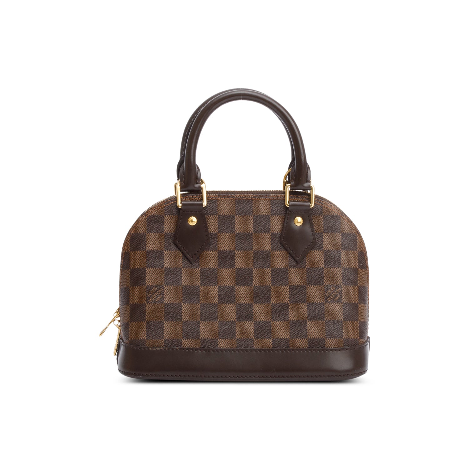 Louis Vuitton Damier Ebene Alma BB w/ Strap & Box