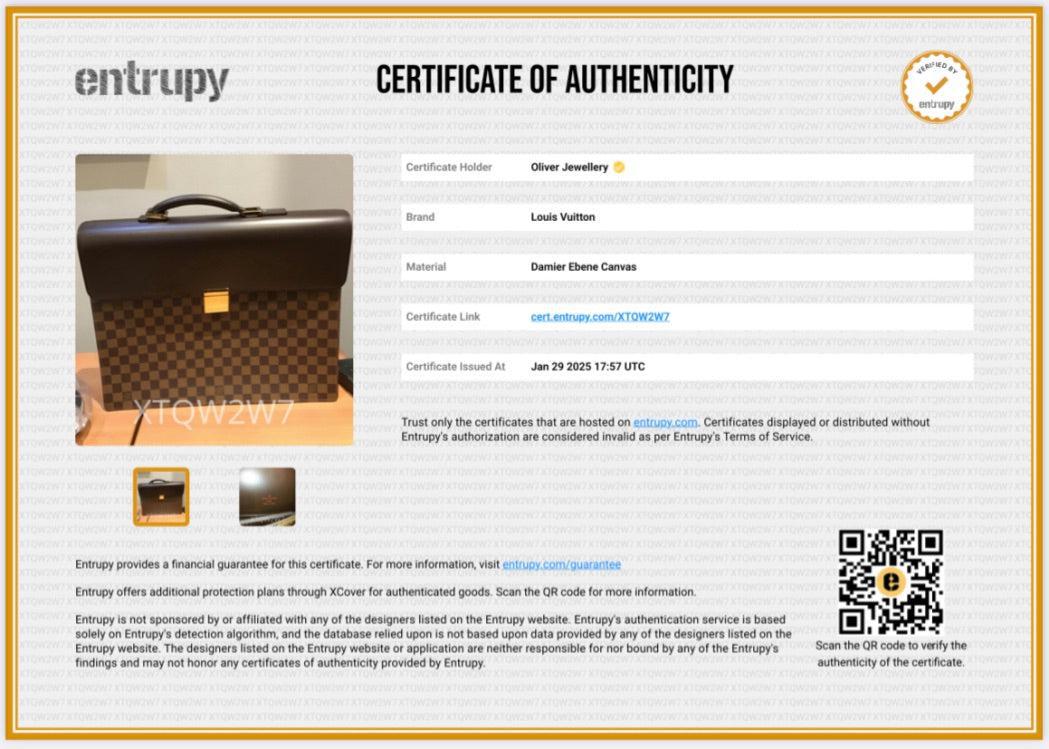 Louis Vuitton Damier Ebene Altona Briefcase