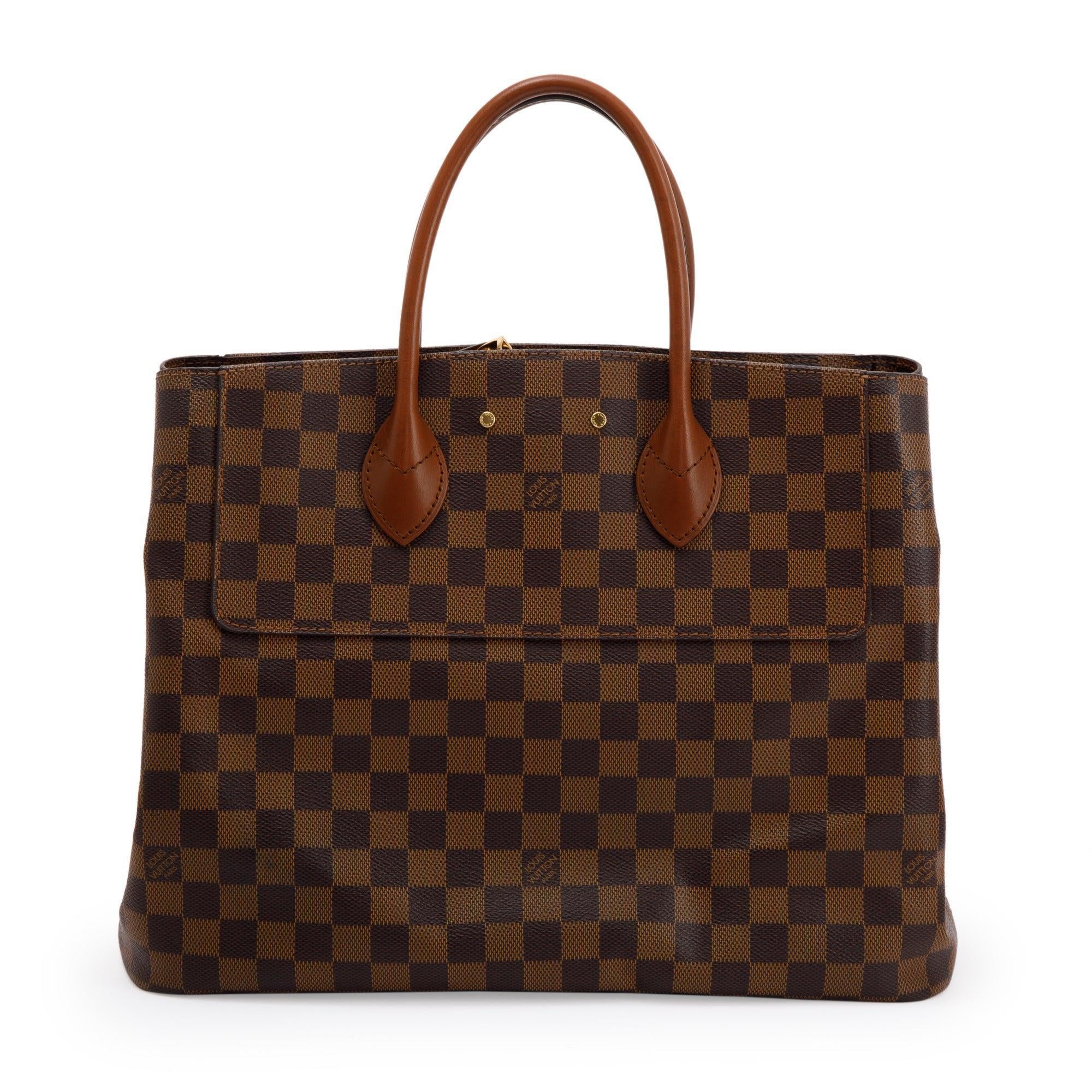 Louis Vuitton Damier Ebene Ascot Bag