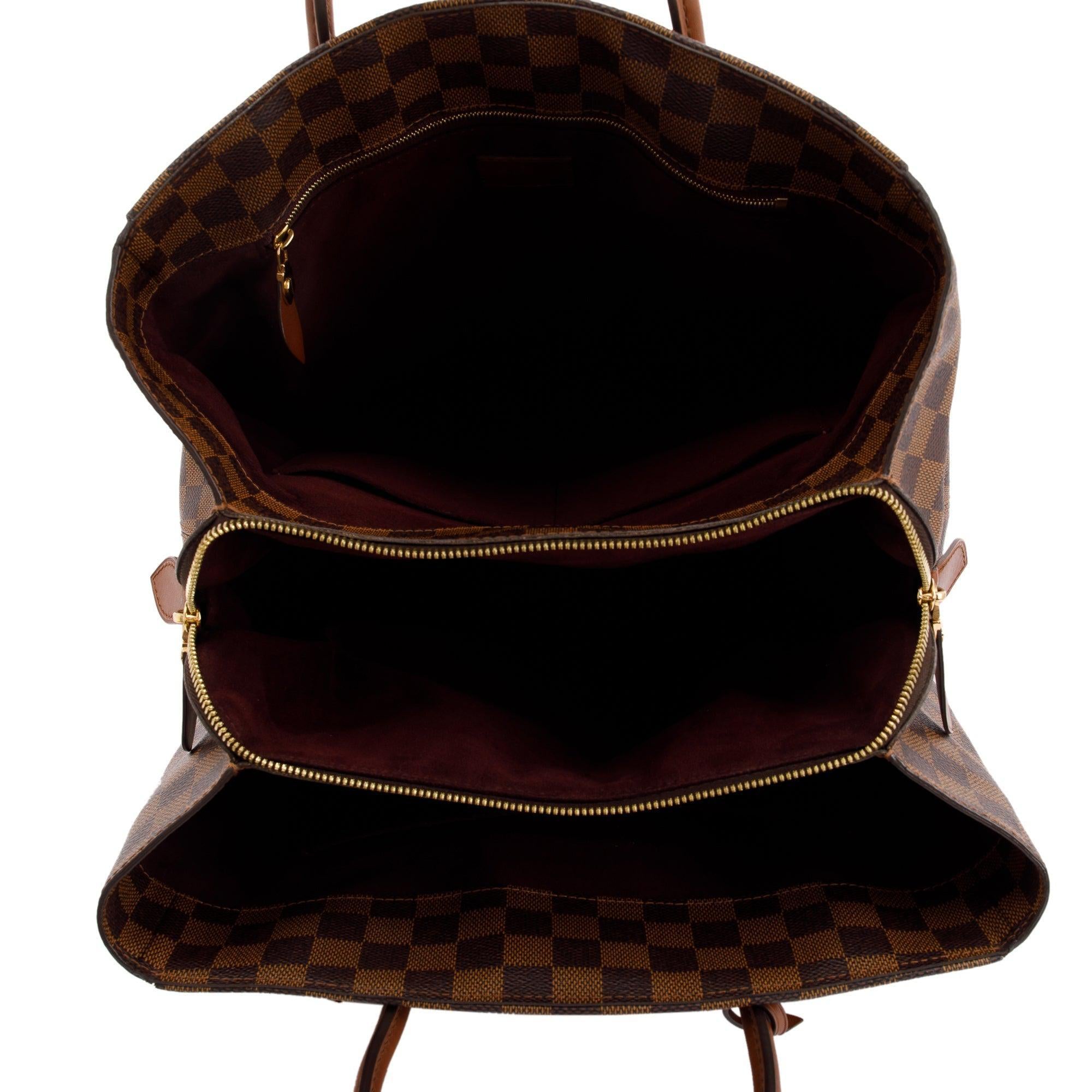 Louis Vuitton Damier Ebene Ascot Bag