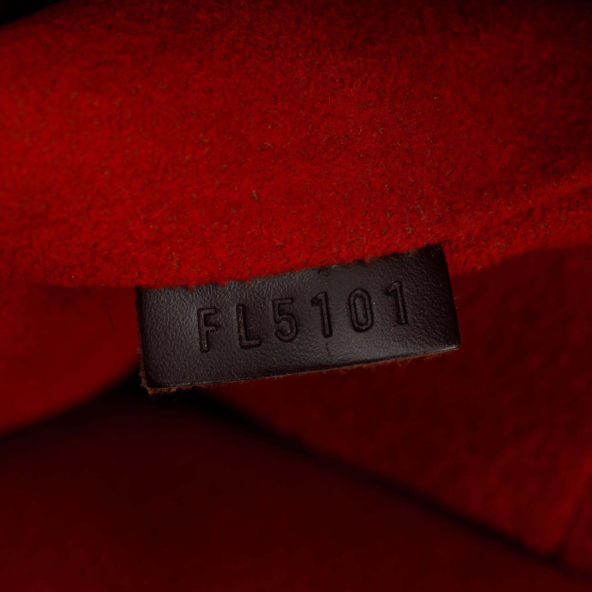 Louis Vuitton Damier Ebene Bergamo GM w/ Strap