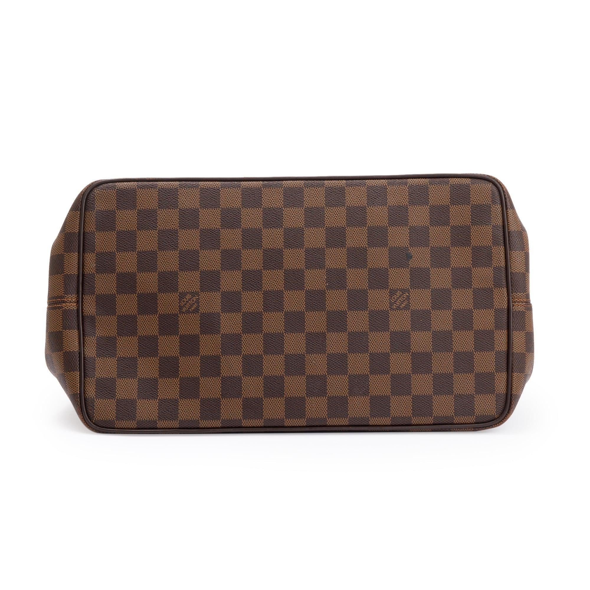 Louis Vuitton Damier Ebene Bergamo GM w/ Strap