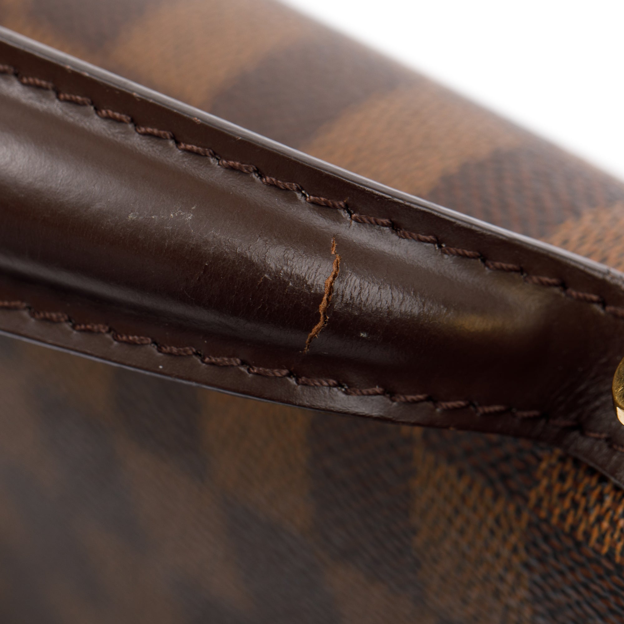 Louis Vuitton Damier Ebene Bergamo GM w/ Strap