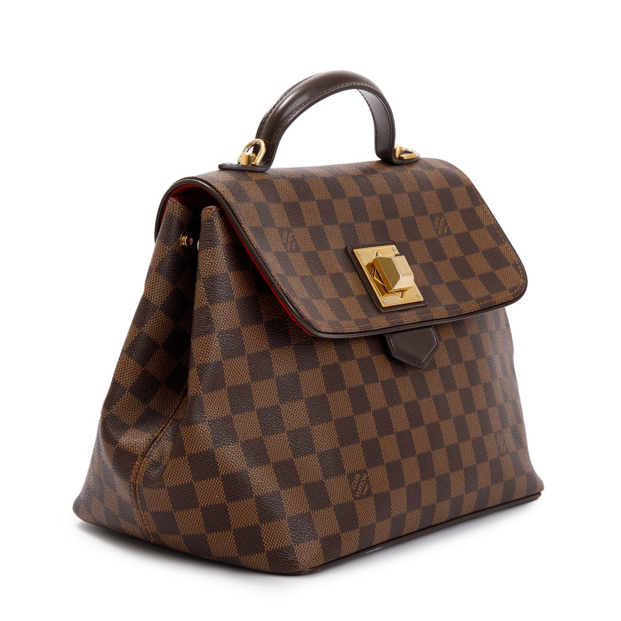 Louis Vuitton Damier Ebene Bergamo MM w/ Strap