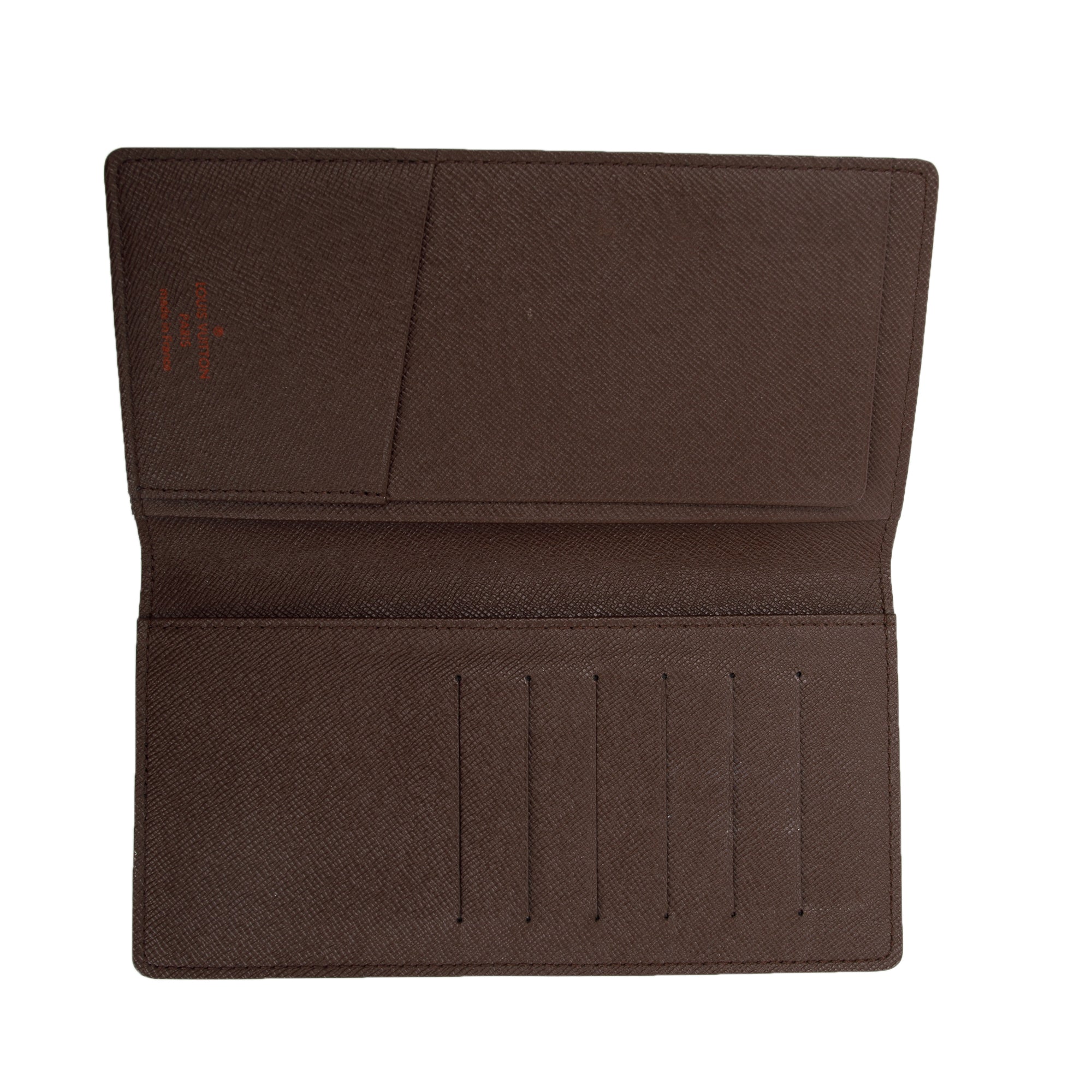 Louis Vuitton Damier Ebene Bifold Vertical Wallet