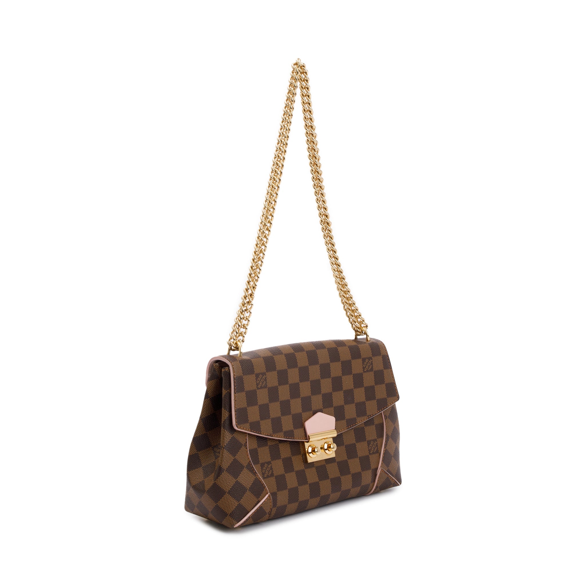 Louis Vuitton Damier Ebene Caissa Clutch