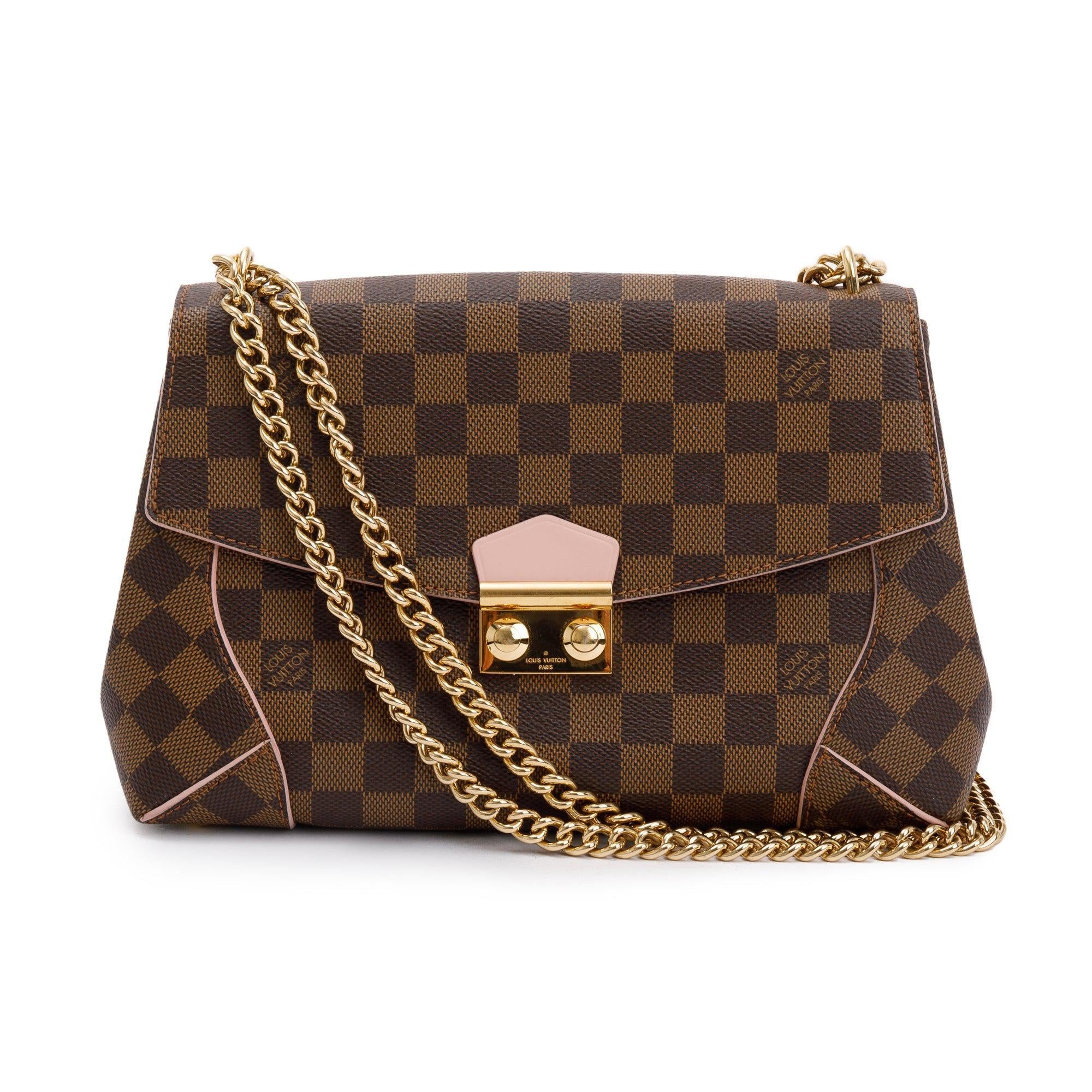 Louis Vuitton Damier Ebene Caissa Clutch