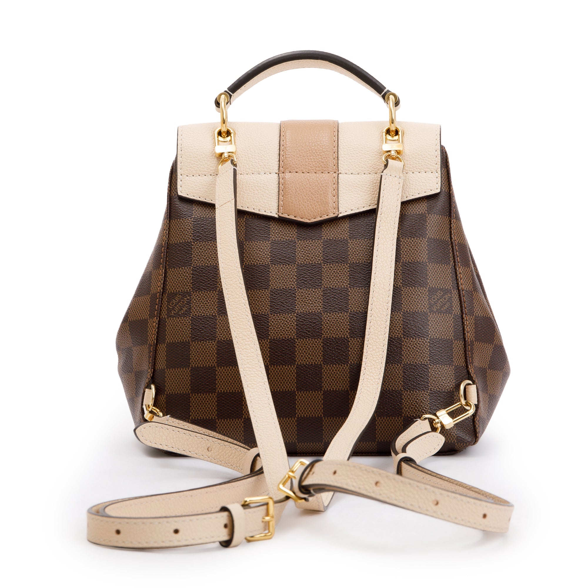 Louis Vuitton Damier Ebene Clapton Convertible Backpack