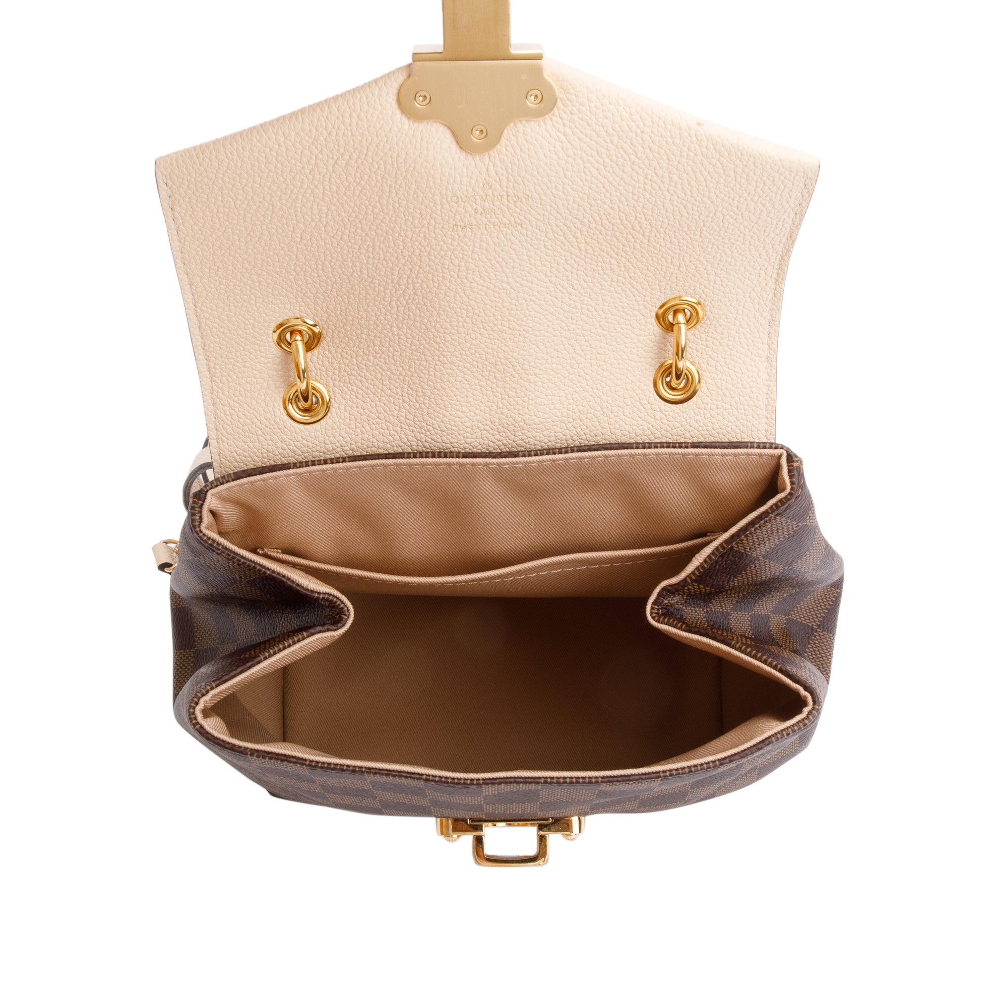 Louis Vuitton Damier Ebene Clapton Convertible Backpack w/ Box