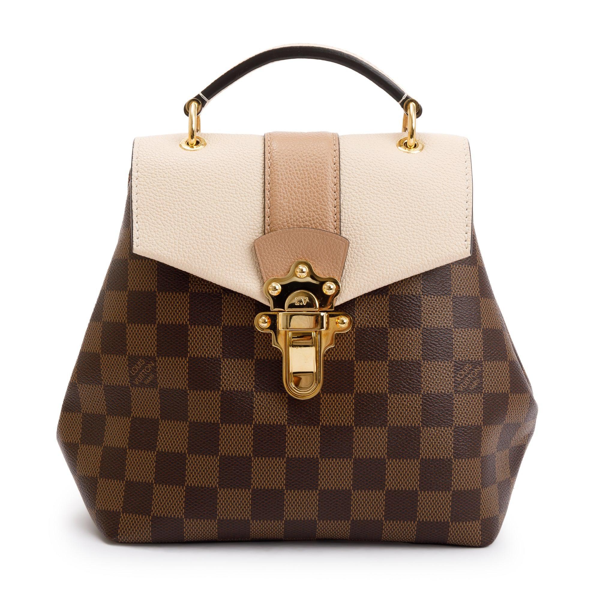 Louis Vuitton Damier Ebene Clapton Convertible Backpack