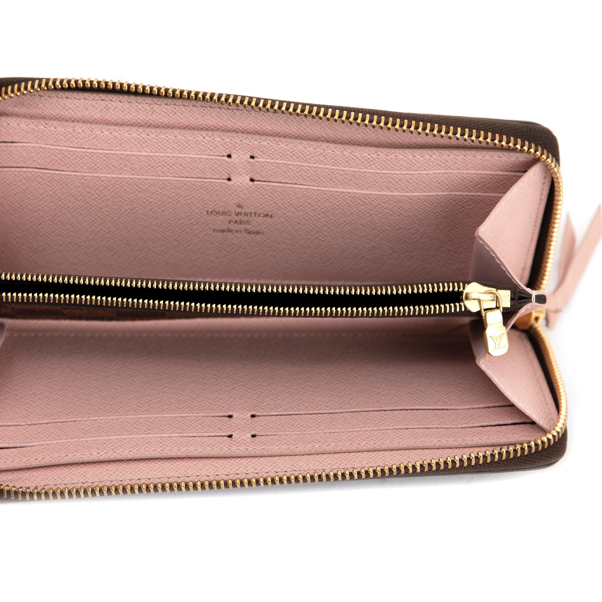 Louis Vuitton Damier Ebene Clemence Wallet