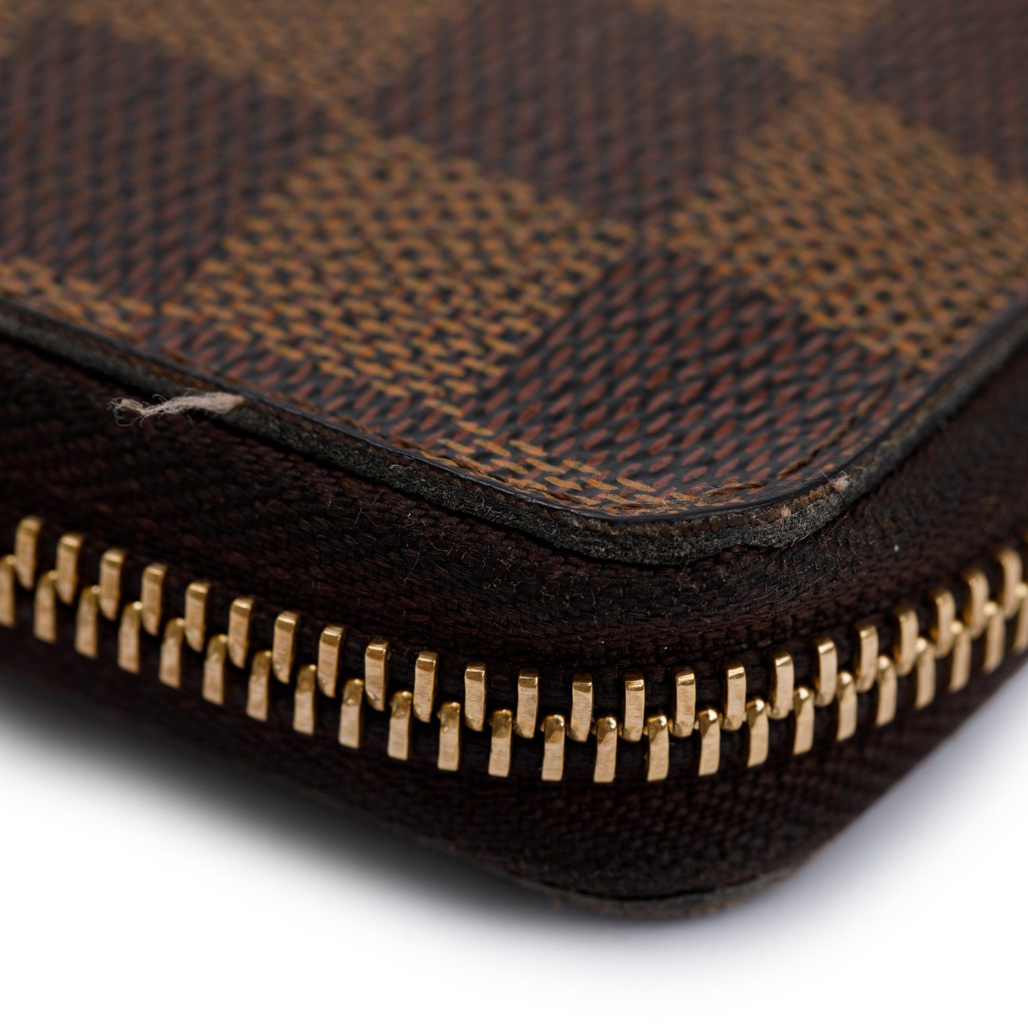 Louis Vuitton Damier Ebene Clemence Wallet