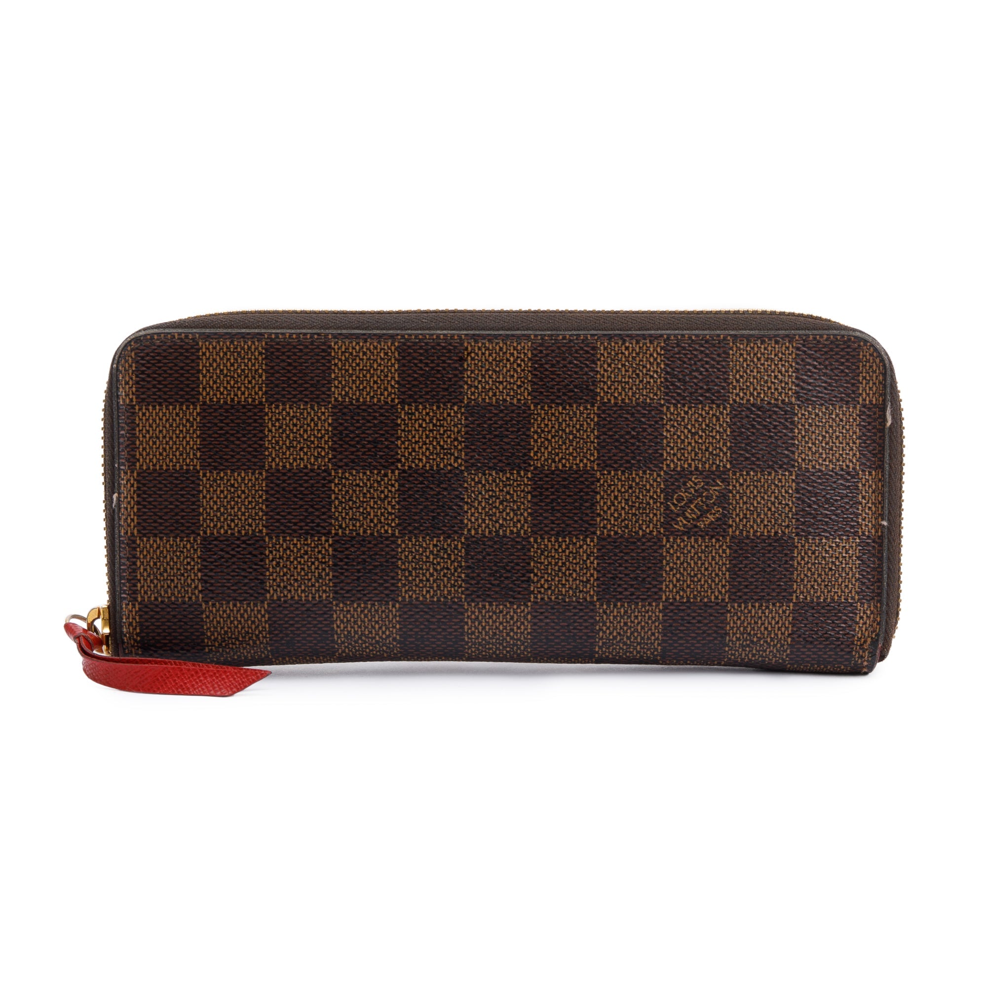 Louis Vuitton Damier Ebene Clemence Wallet