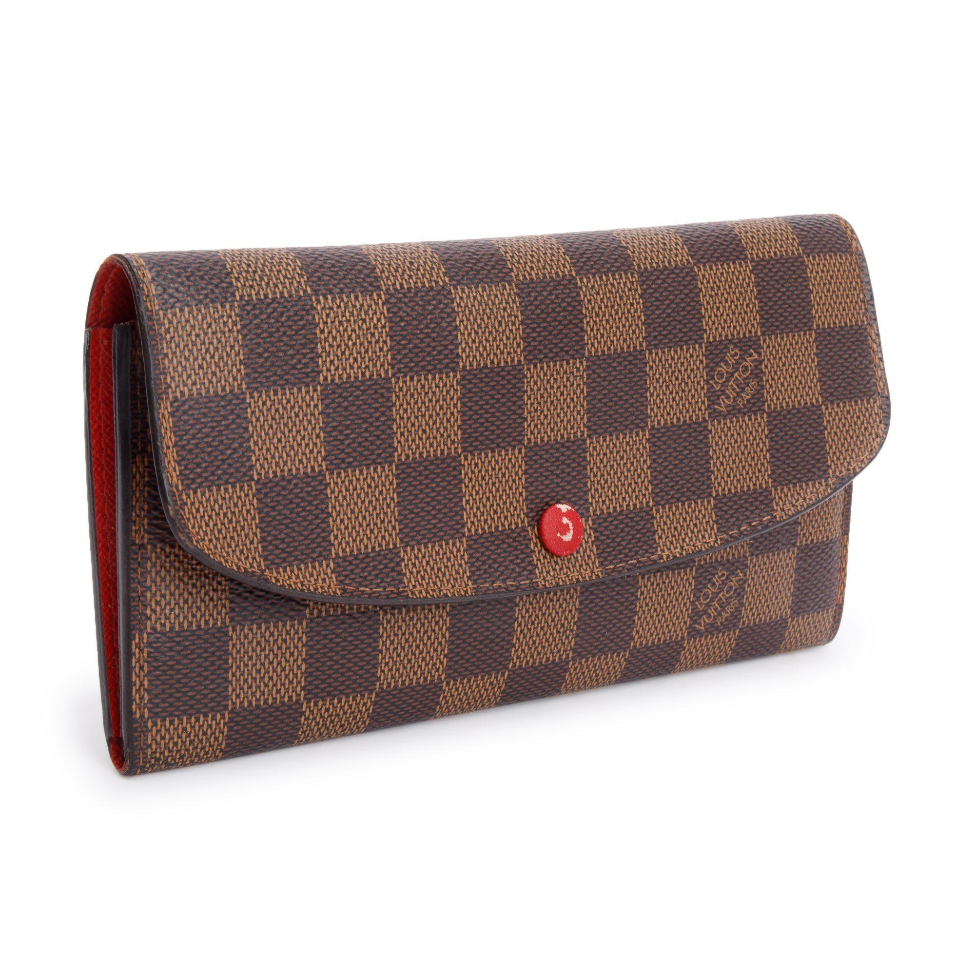 Louis Vuitton Damier Ebene Emilie Wallet