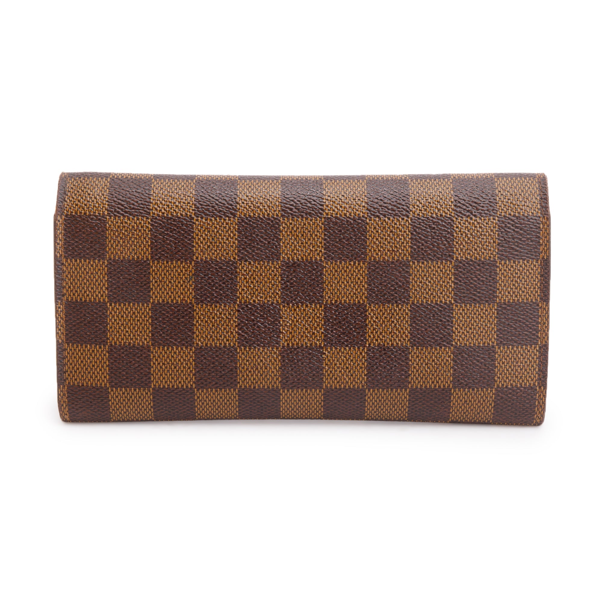 Louis Vuitton Damier Ebene Emilie Wallet w/ Box & Receipt