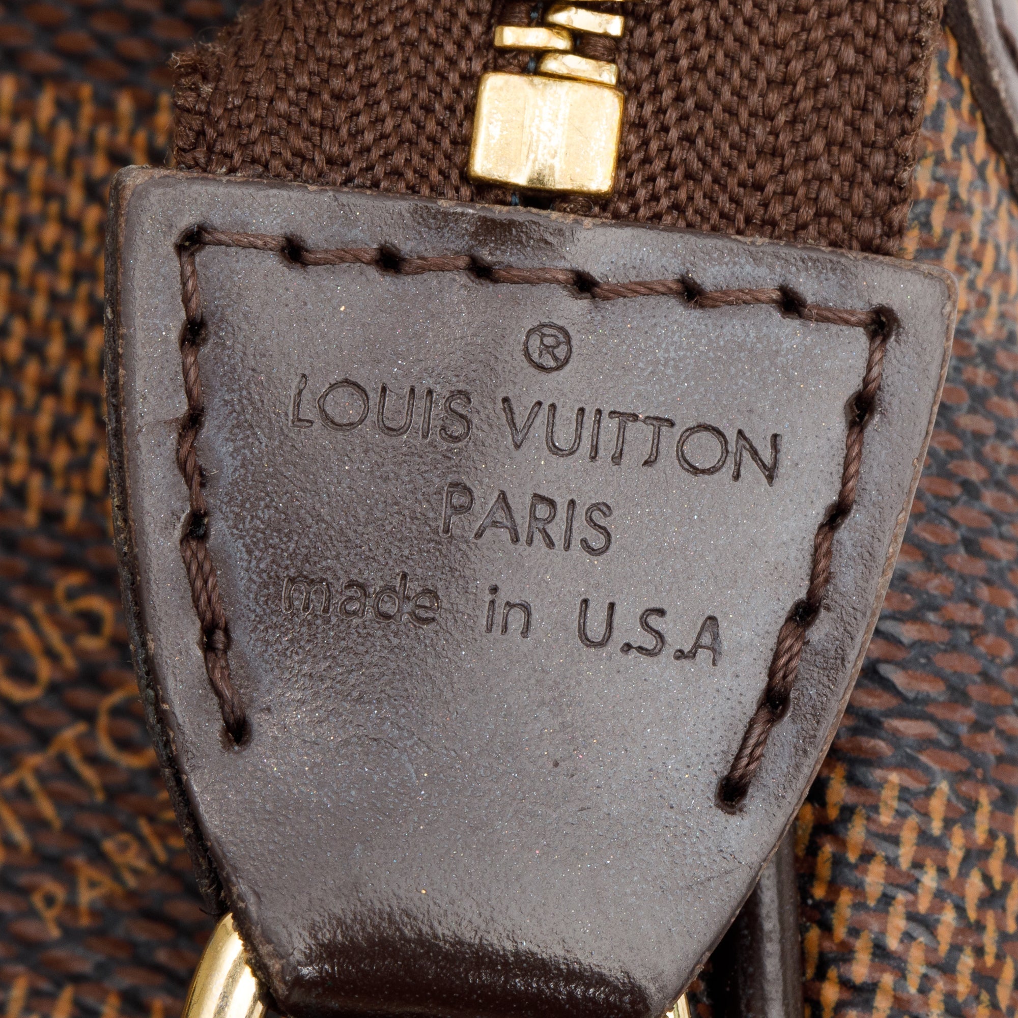 Louis Vuitton Damier Ebene Eva Clutch