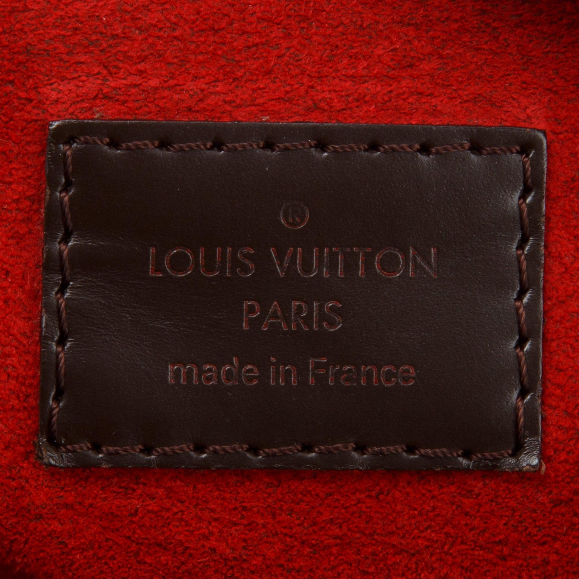 Louis Vuitton Damier Ebene Evora GM w/ Strap