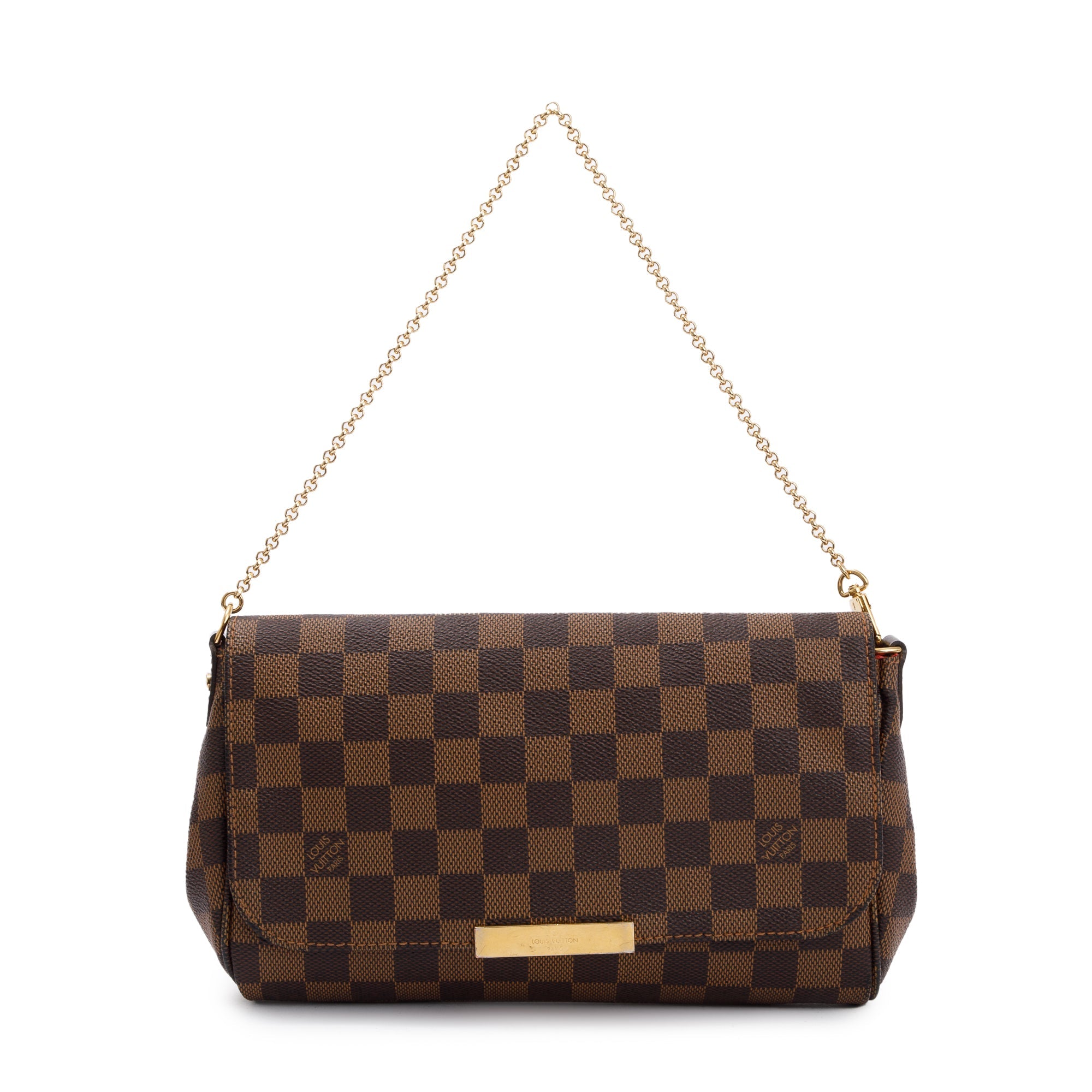 Louis Vuitton Damier Ebene Favorite MM w/ Strap
