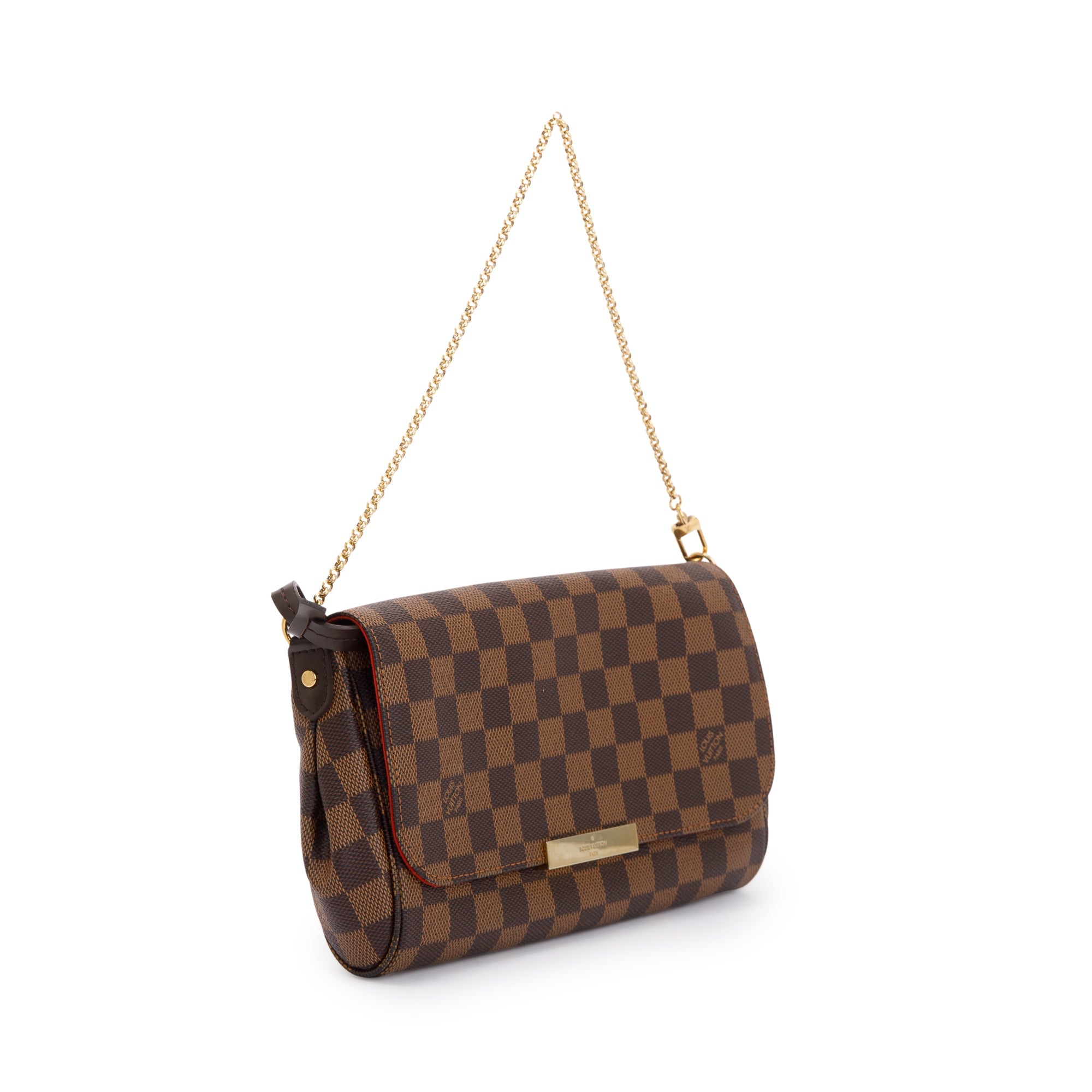 Louis Vuitton Damier Ebene Favorite MM w/ Strap