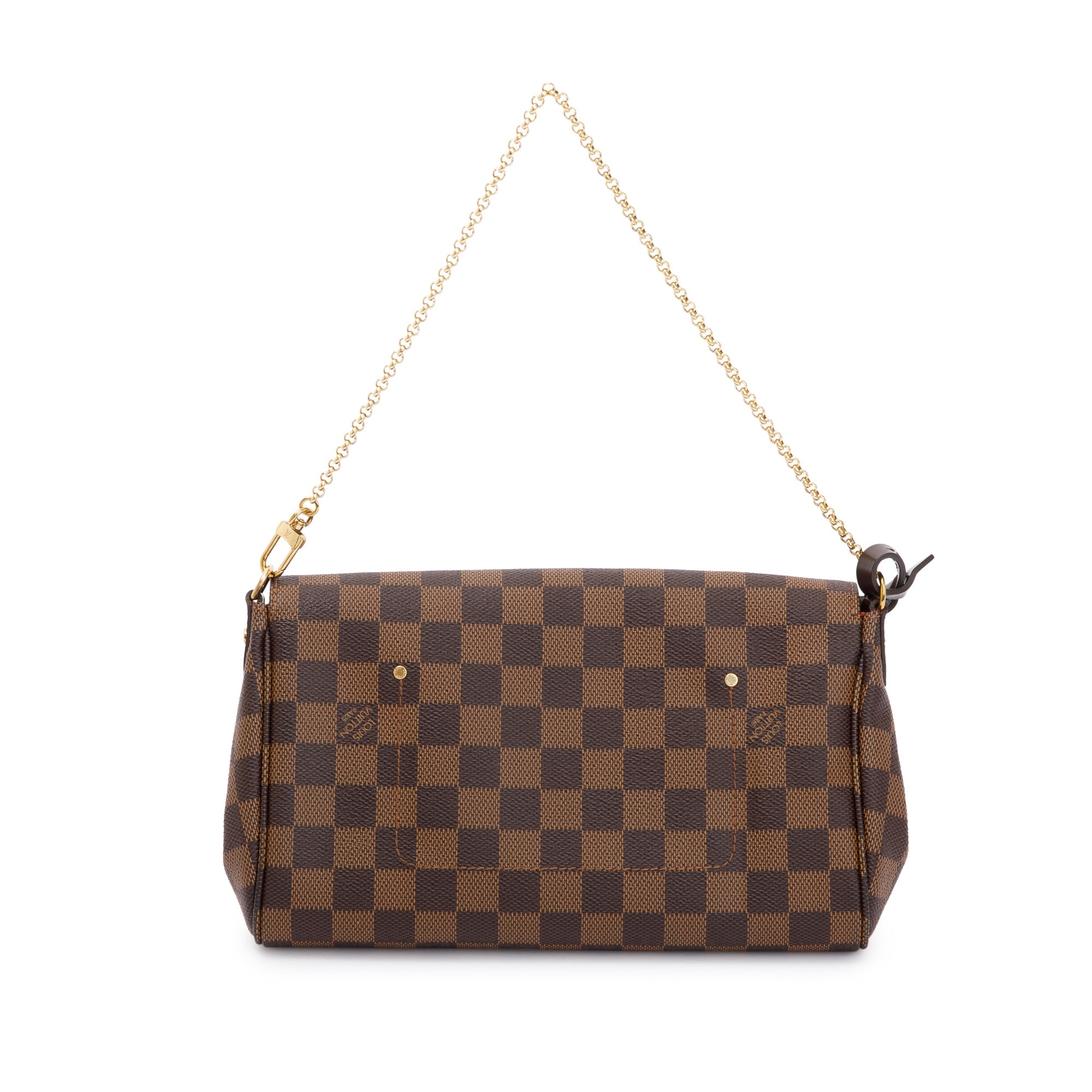Louis Vuitton Damier Ebene Favorite MM w/ Strap