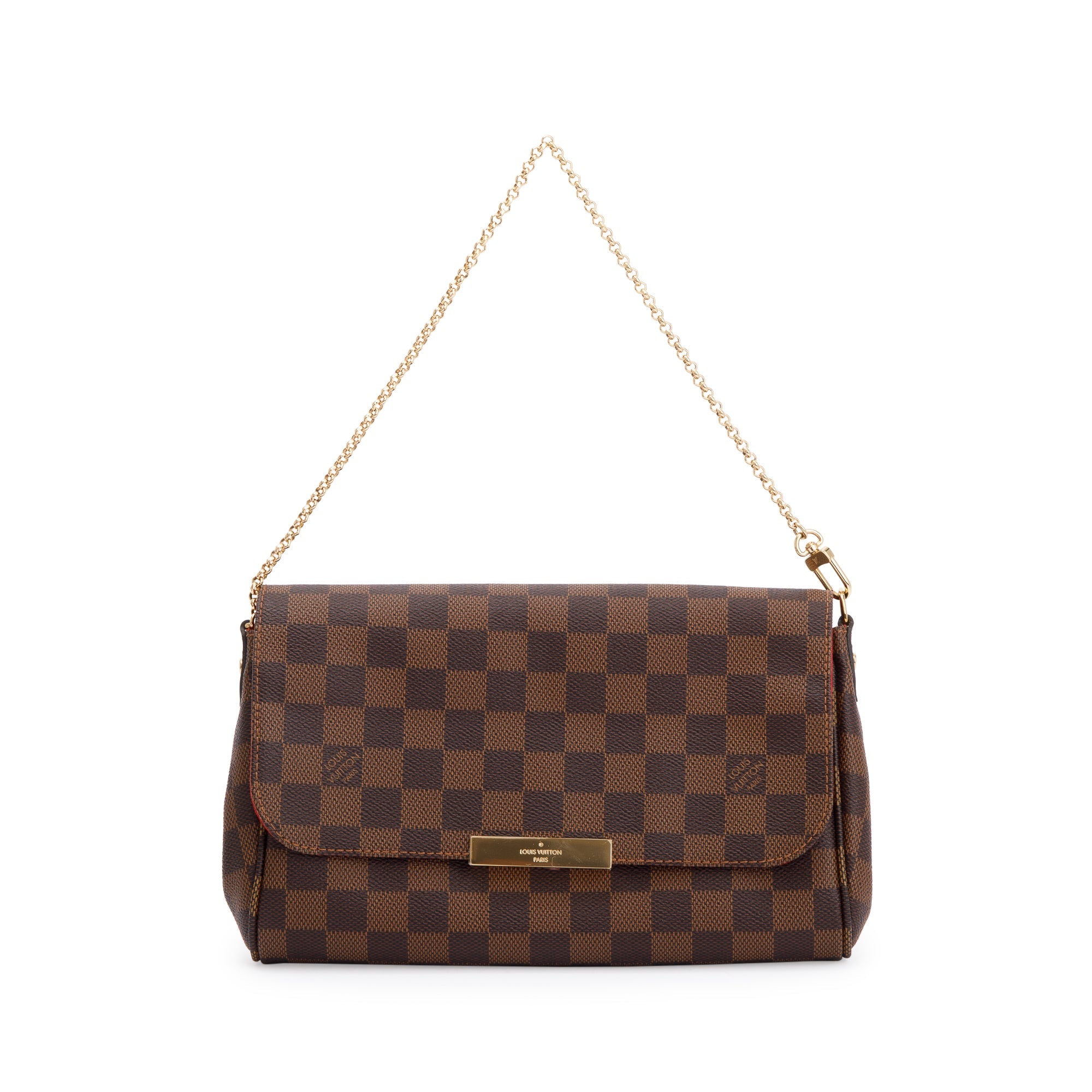 Louis Vuitton Damier Ebene Favorite MM w/ Straps