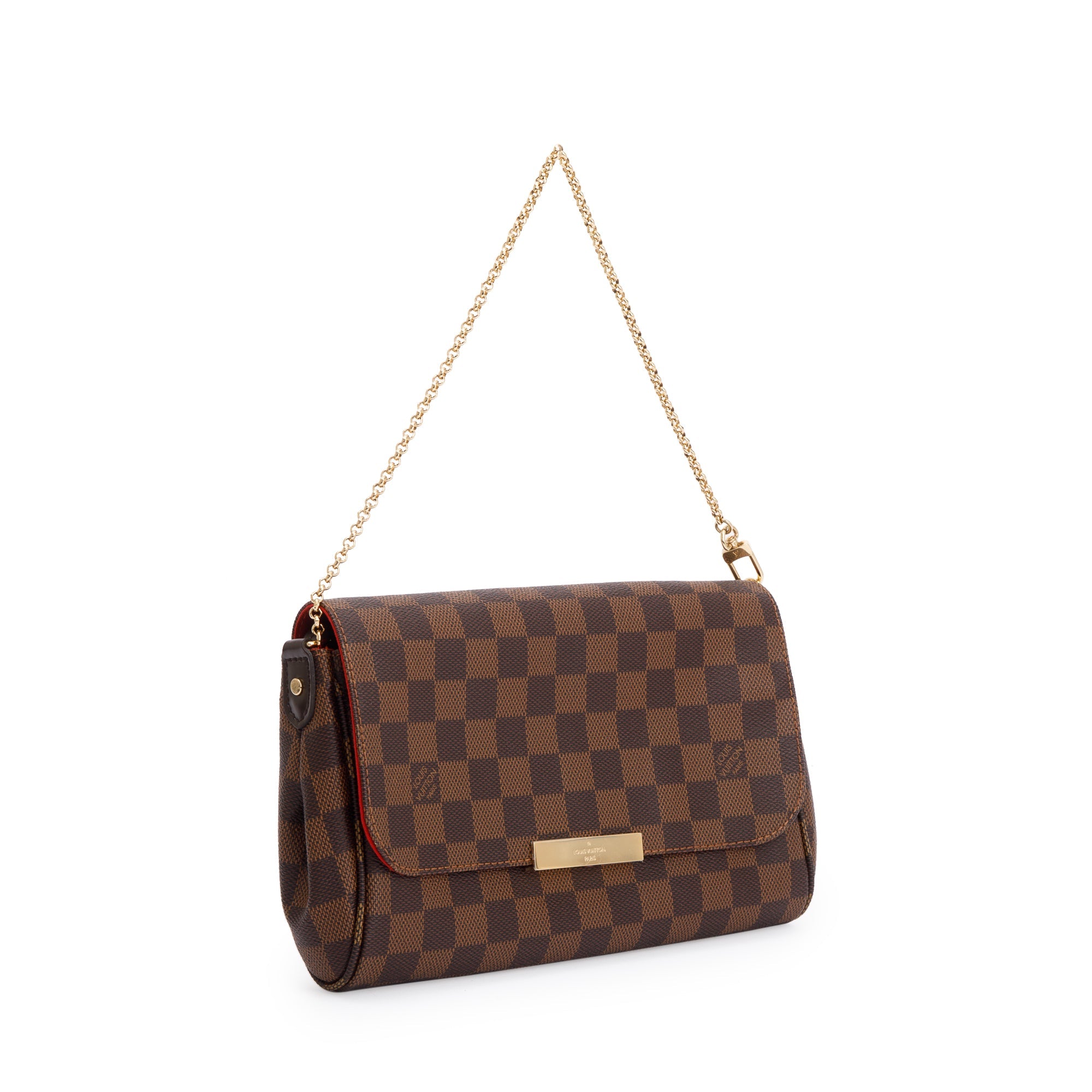 Louis Vuitton Damier Ebene Favorite MM w/ Straps