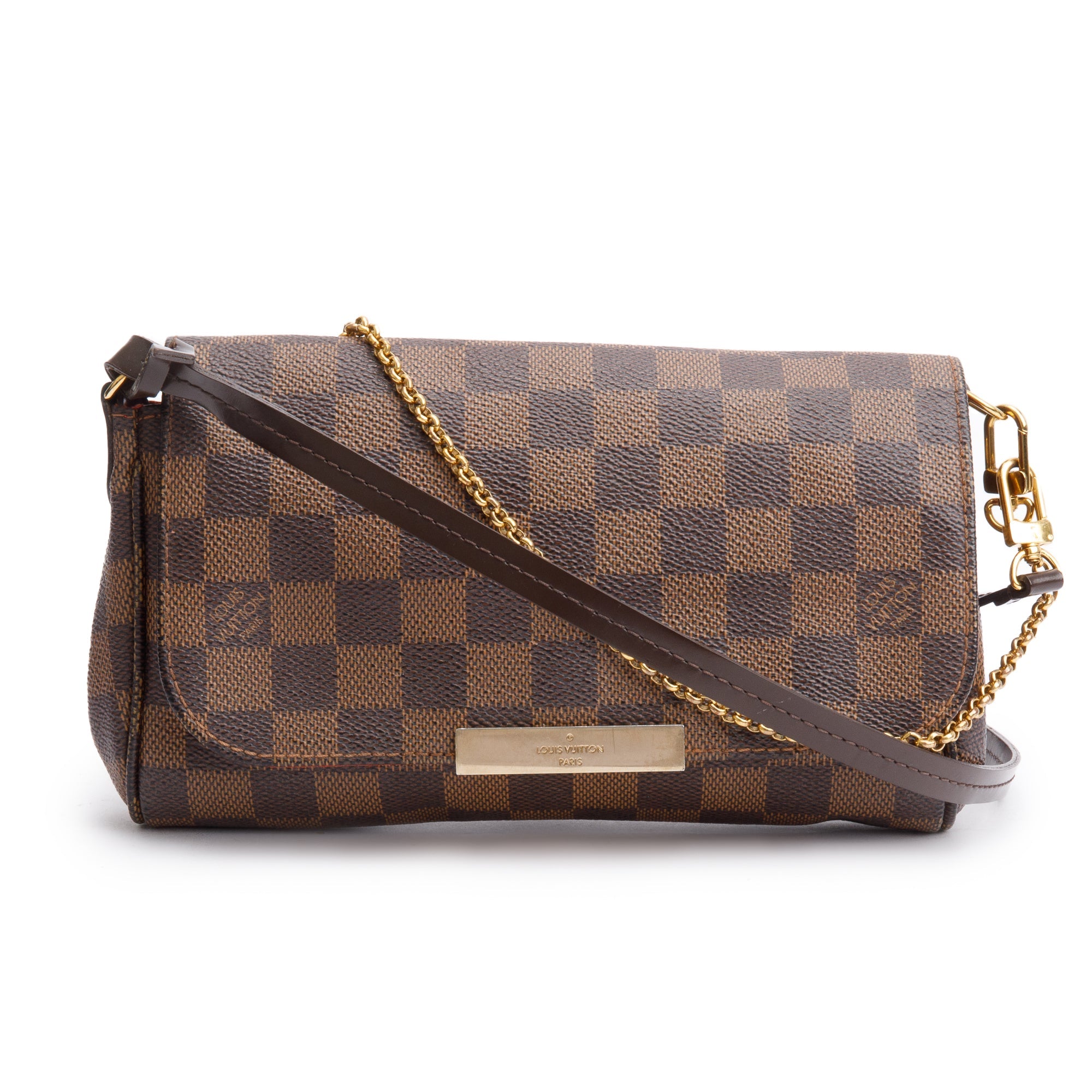 Louis Vuitton Damier Ebene Favorite PM w/ Strap