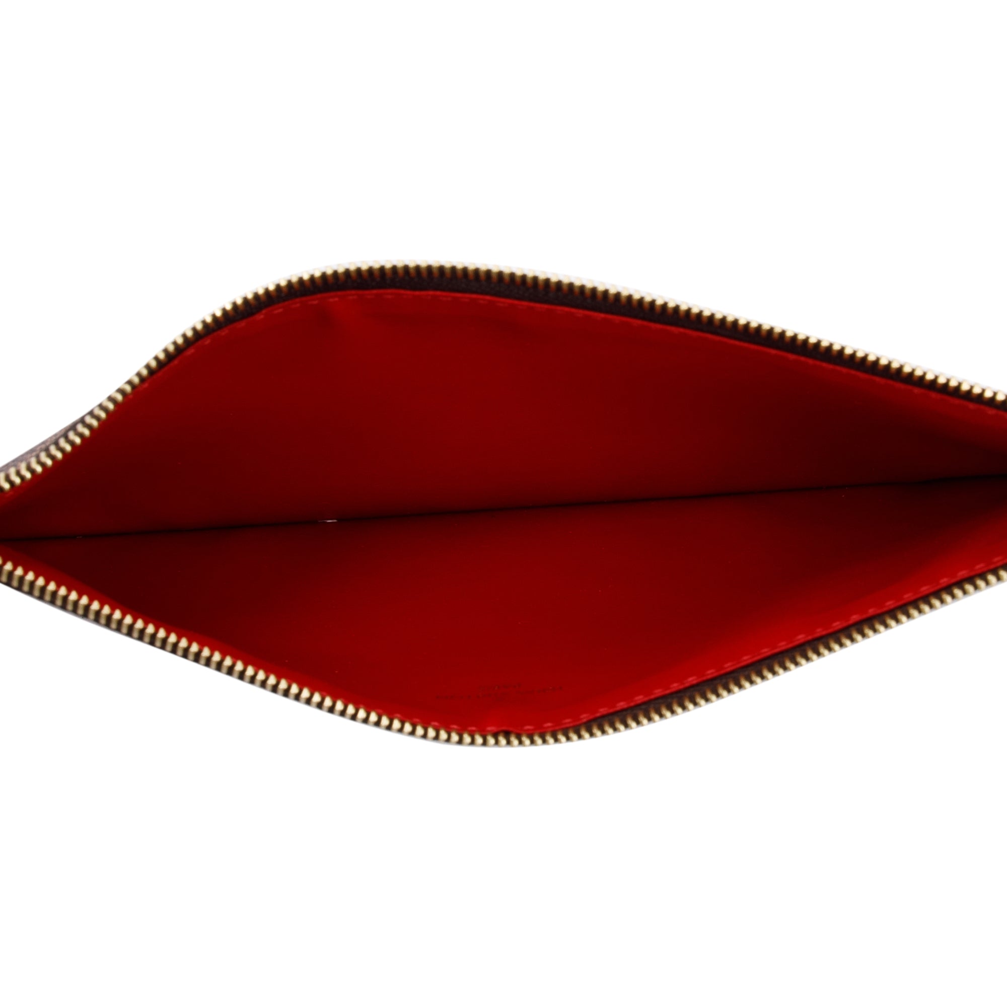 Louis Vuitton Damier Ebene Felicie Pochette Bag w/ Box & Inserts