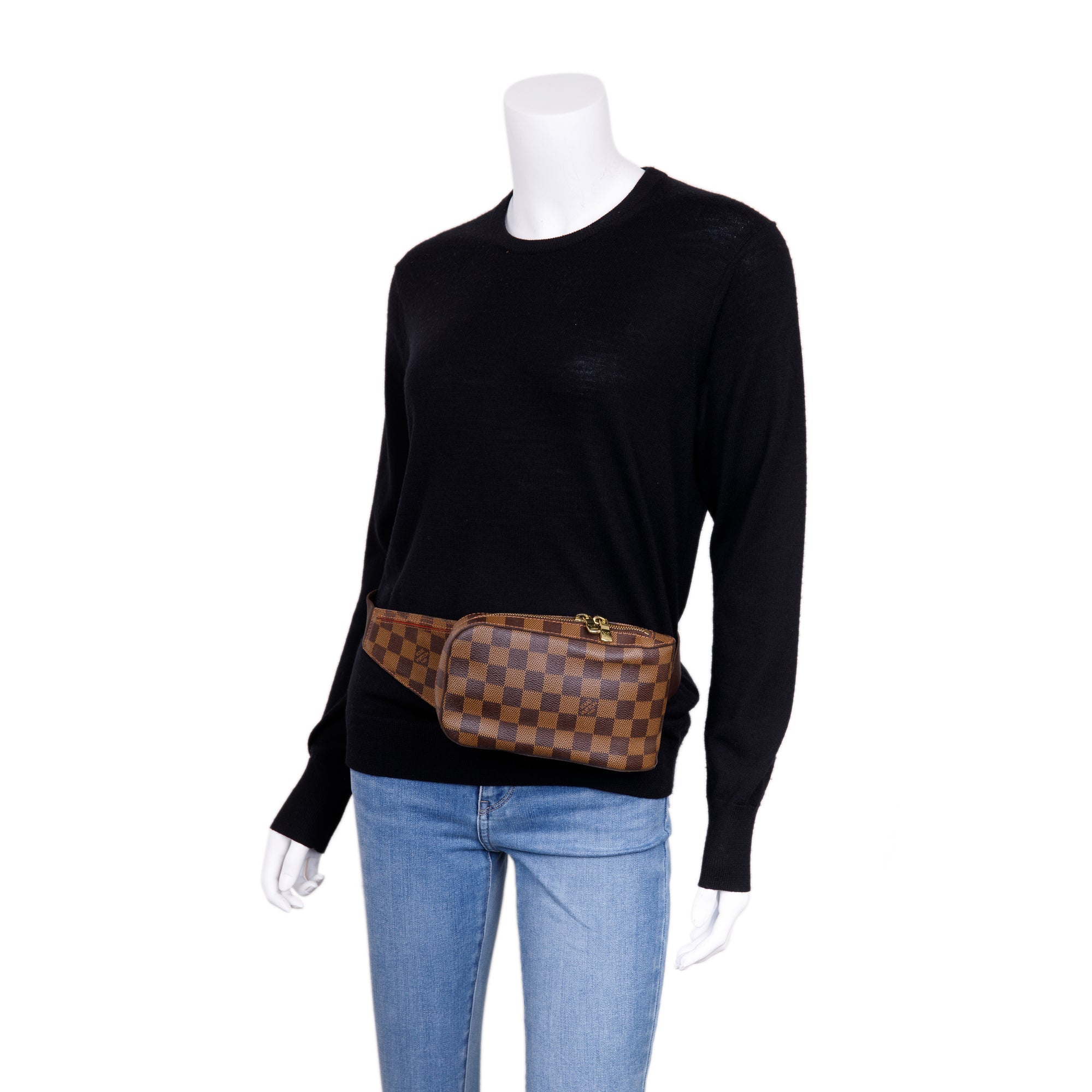 Louis Vuitton Damier Ebene Geronimos Waist Bag