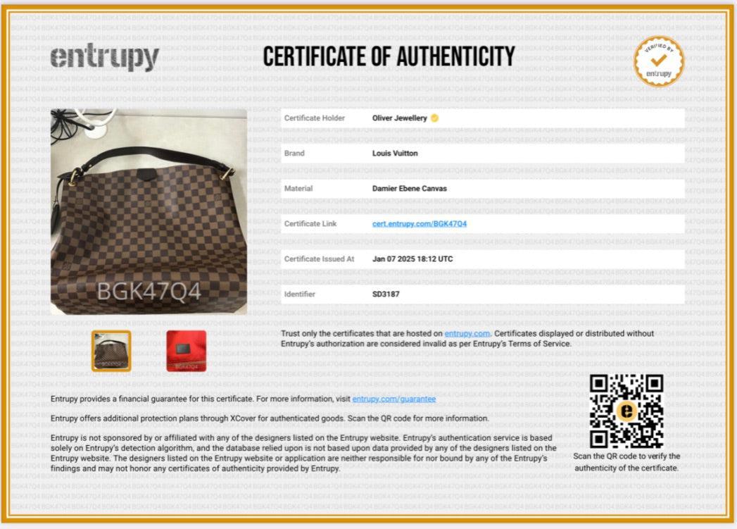 Louis Vuitton Damier Ebene Graceful MM