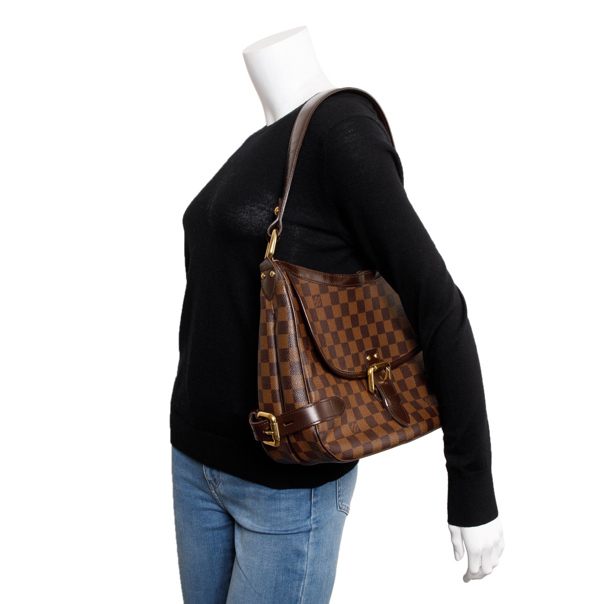 Louis Vuitton Damier Ebene Highbury Hobo