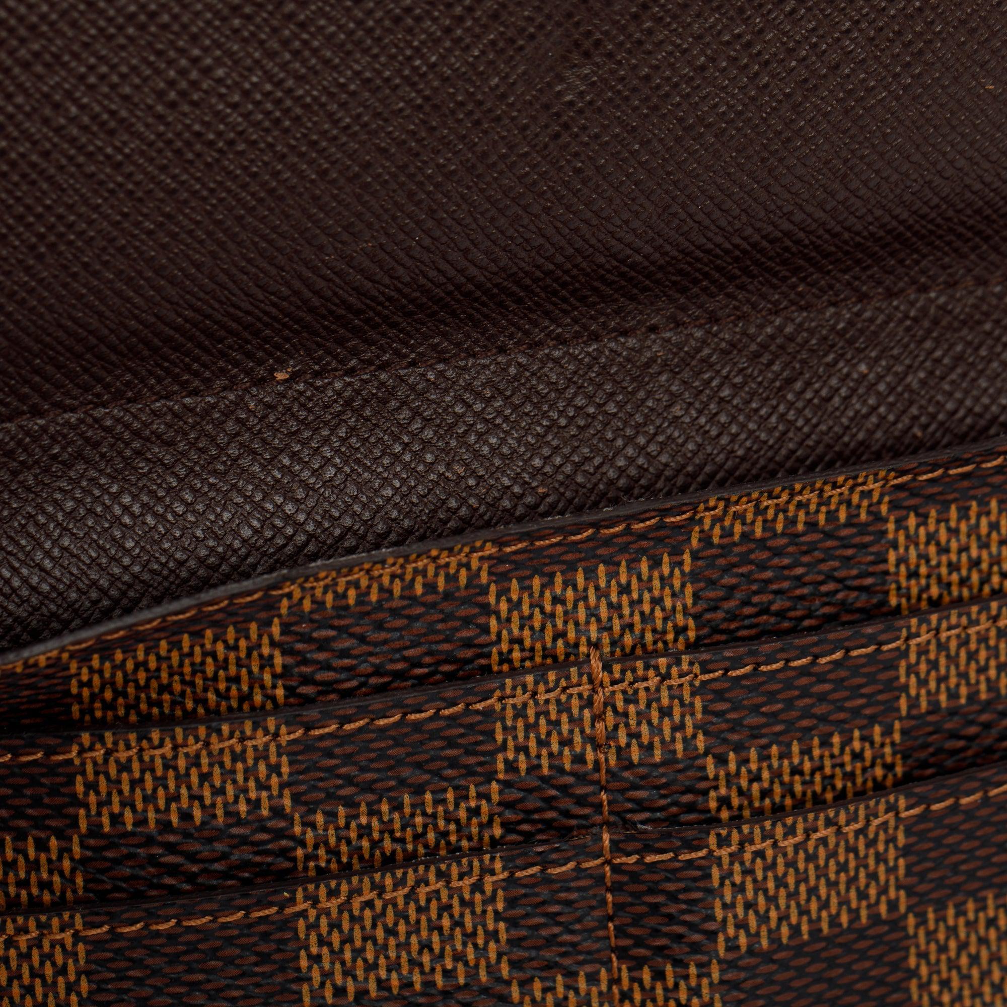 Louis Vuitton Damier Ebene Josephine Wallet w/ Box