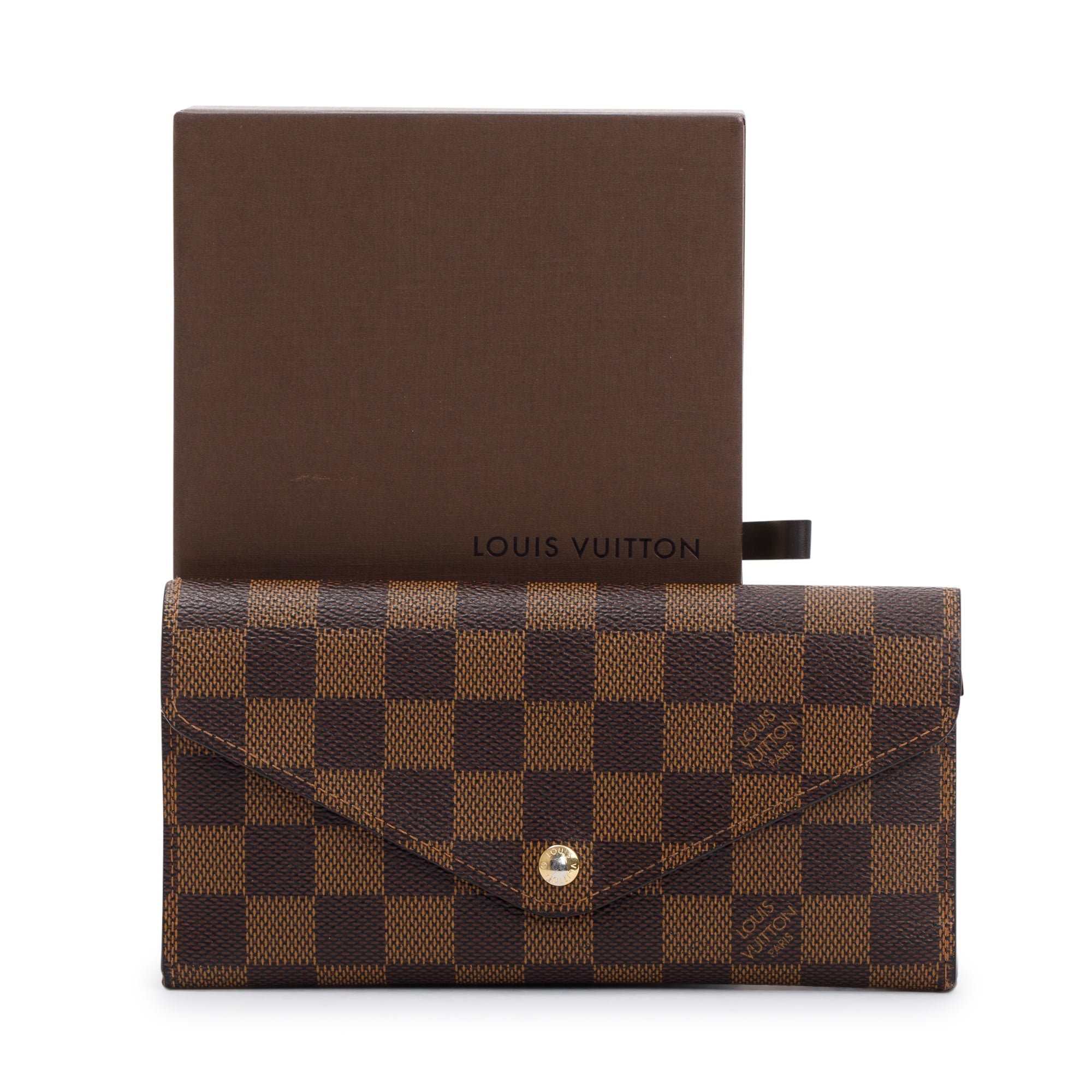 Louis Vuitton Damier Ebene Josephine Wallet w/ Box