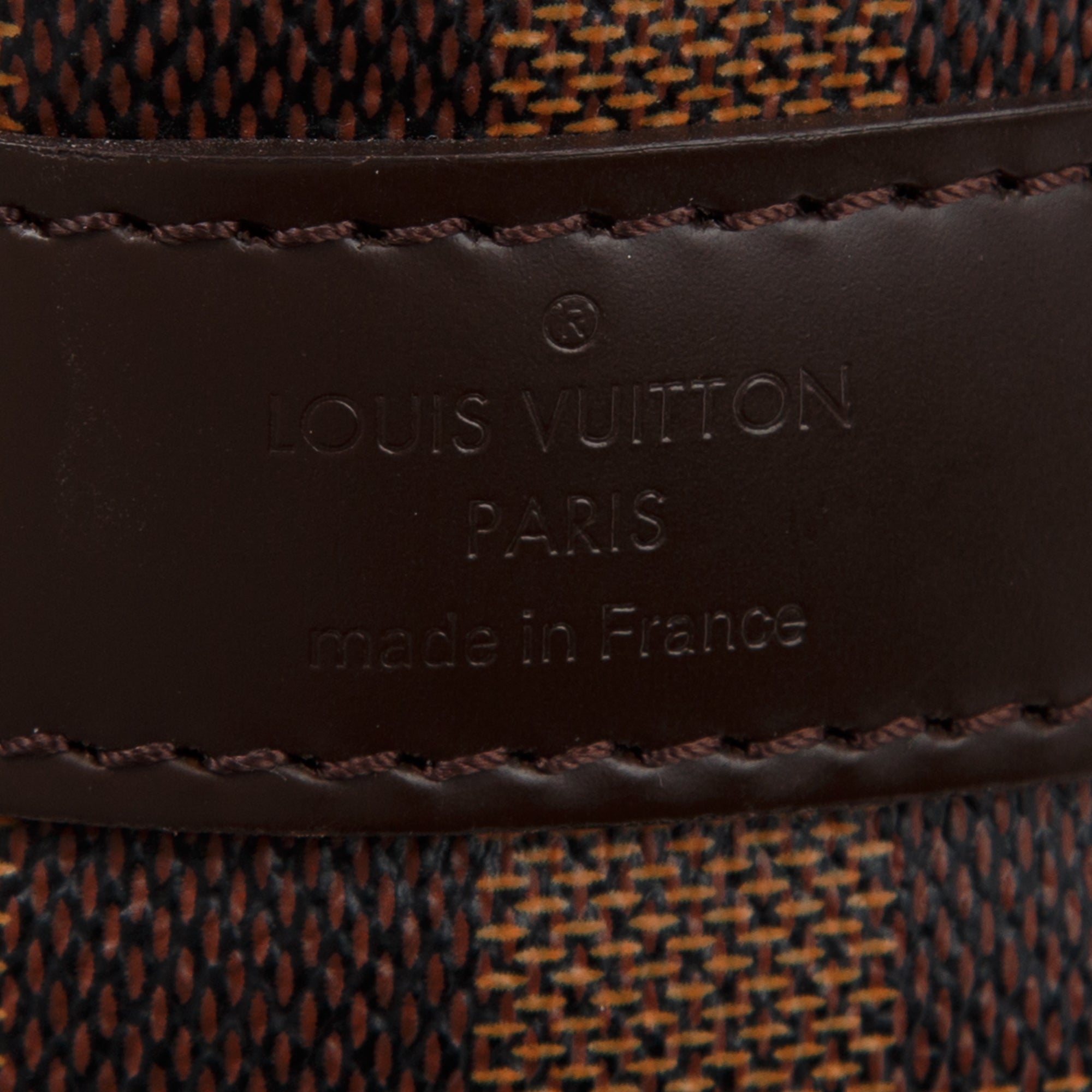 Louis Vuitton Damier Ebene Keepall Bandouliere 45 W/O Strap